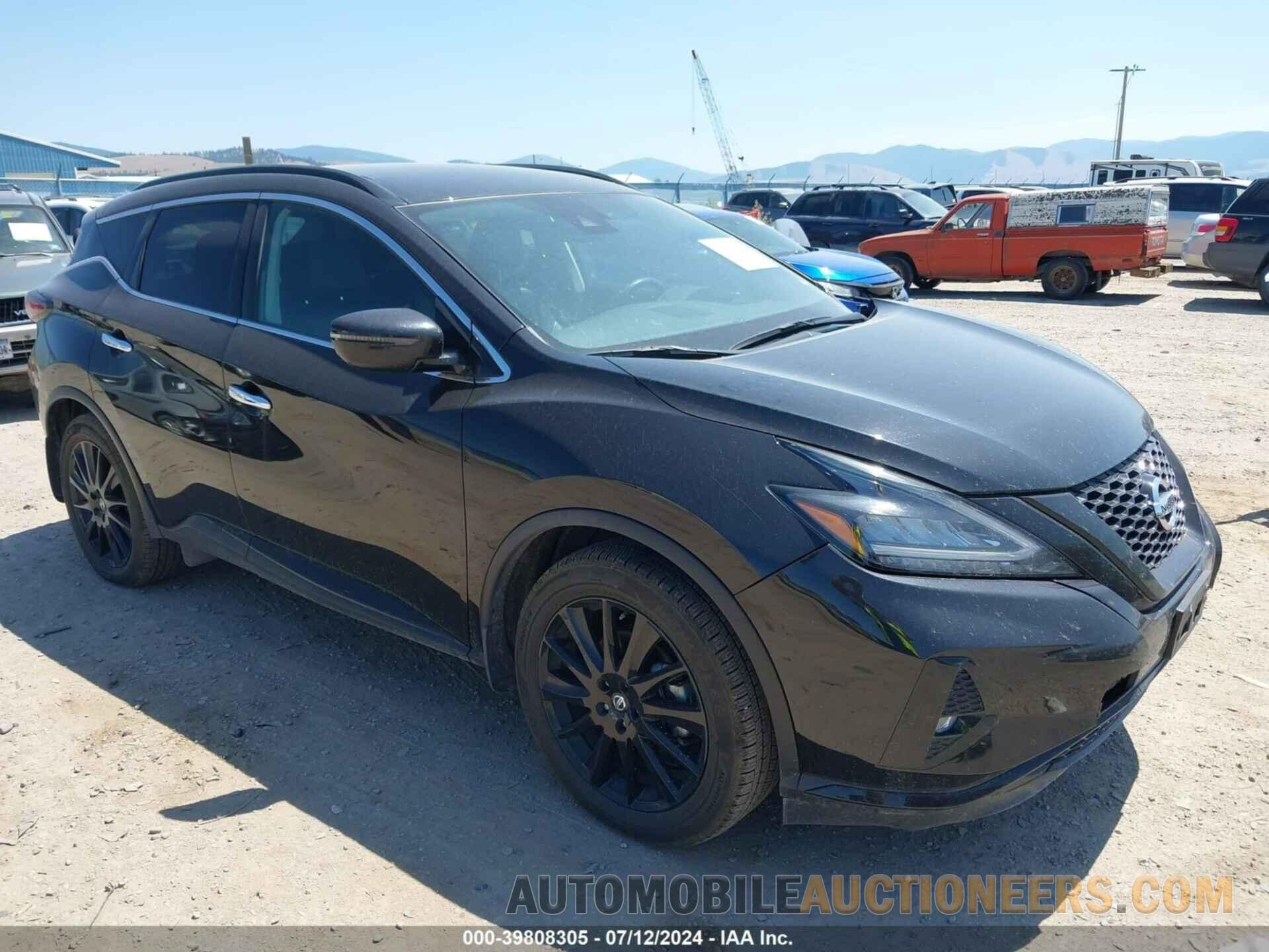 5N1AZ2BS7NC130699 NISSAN MURANO 2022