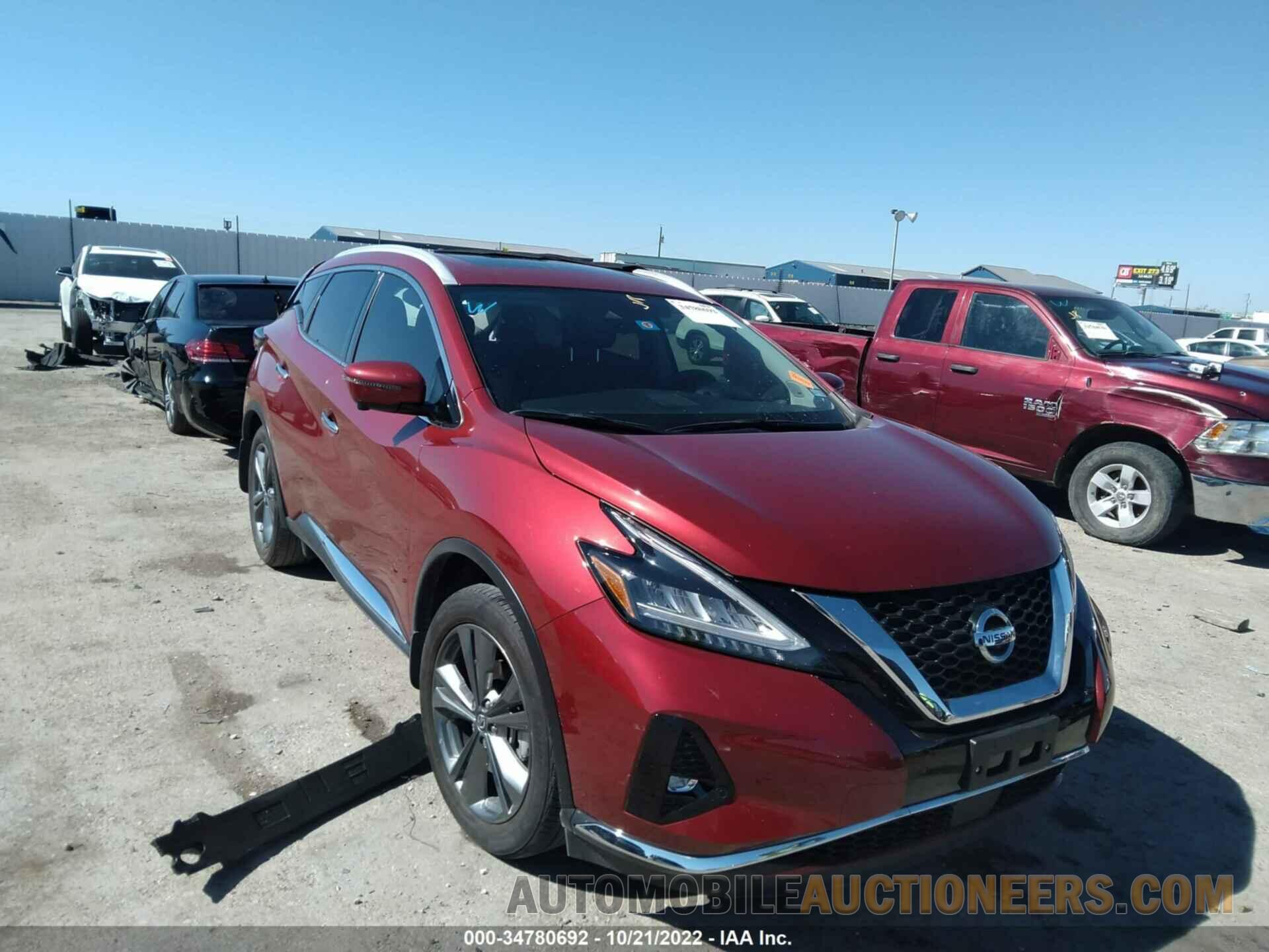 5N1AZ2DJ1LN119980 NISSAN MURANO 2020