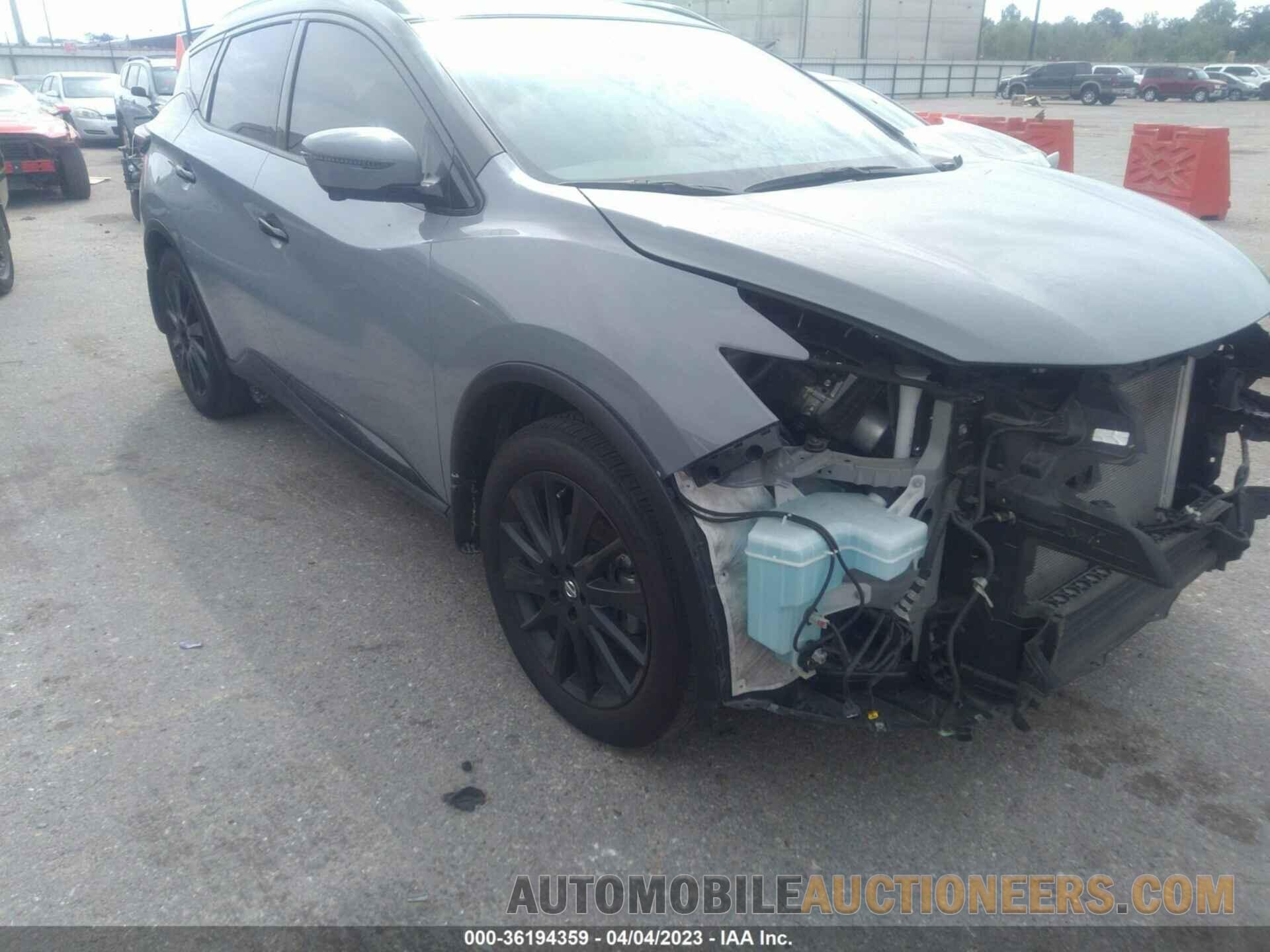 5N1AZ2DJ3NC107070 NISSAN MURANO 2022