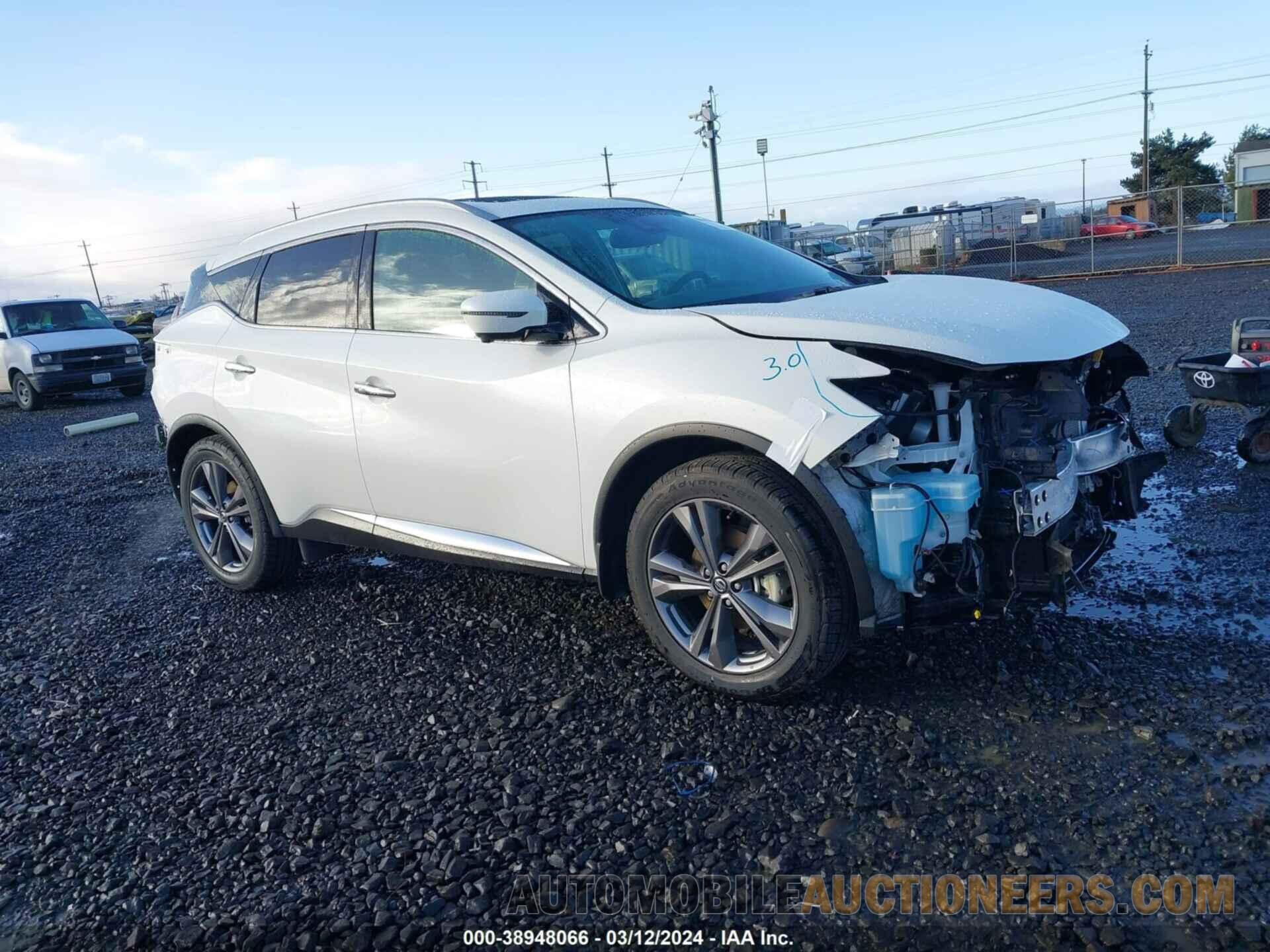 5N1AZ2DS8LN167114 NISSAN MURANO 2020