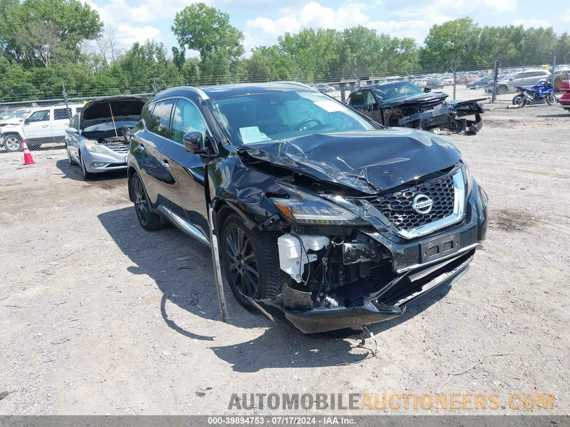 5N1AZ2DS9LN175223 NISSAN MURANO 2020