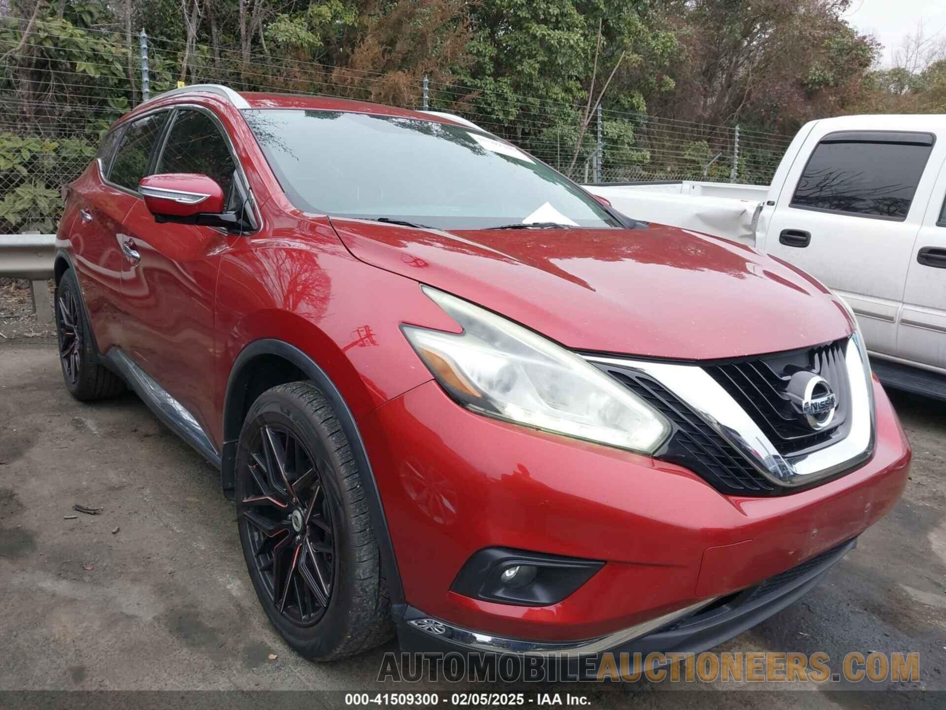 5N1AZ2MG0FN212949 NISSAN MURANO 2015