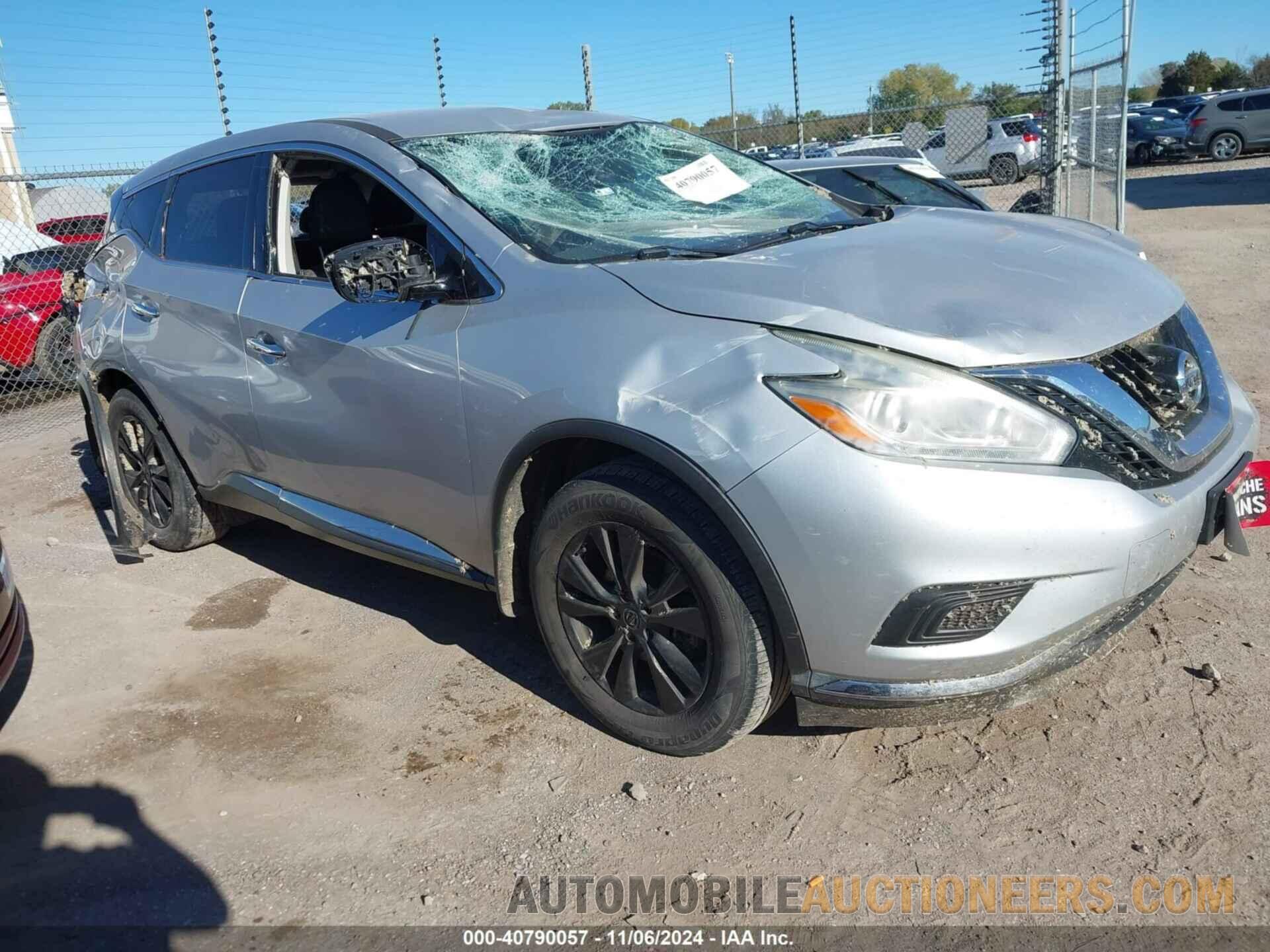 5N1AZ2MG0HN154974 NISSAN MURANO 2017