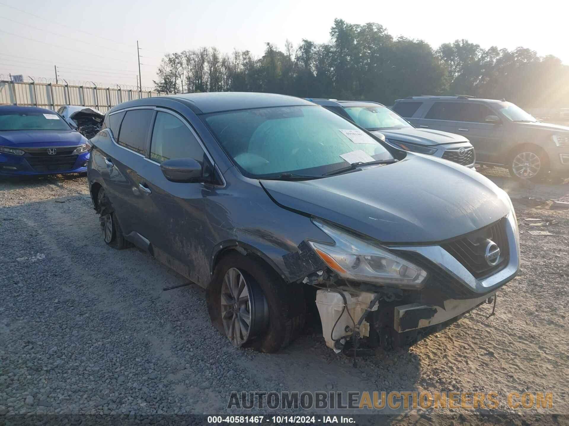 5N1AZ2MG0HN198733 NISSAN MURANO 2017