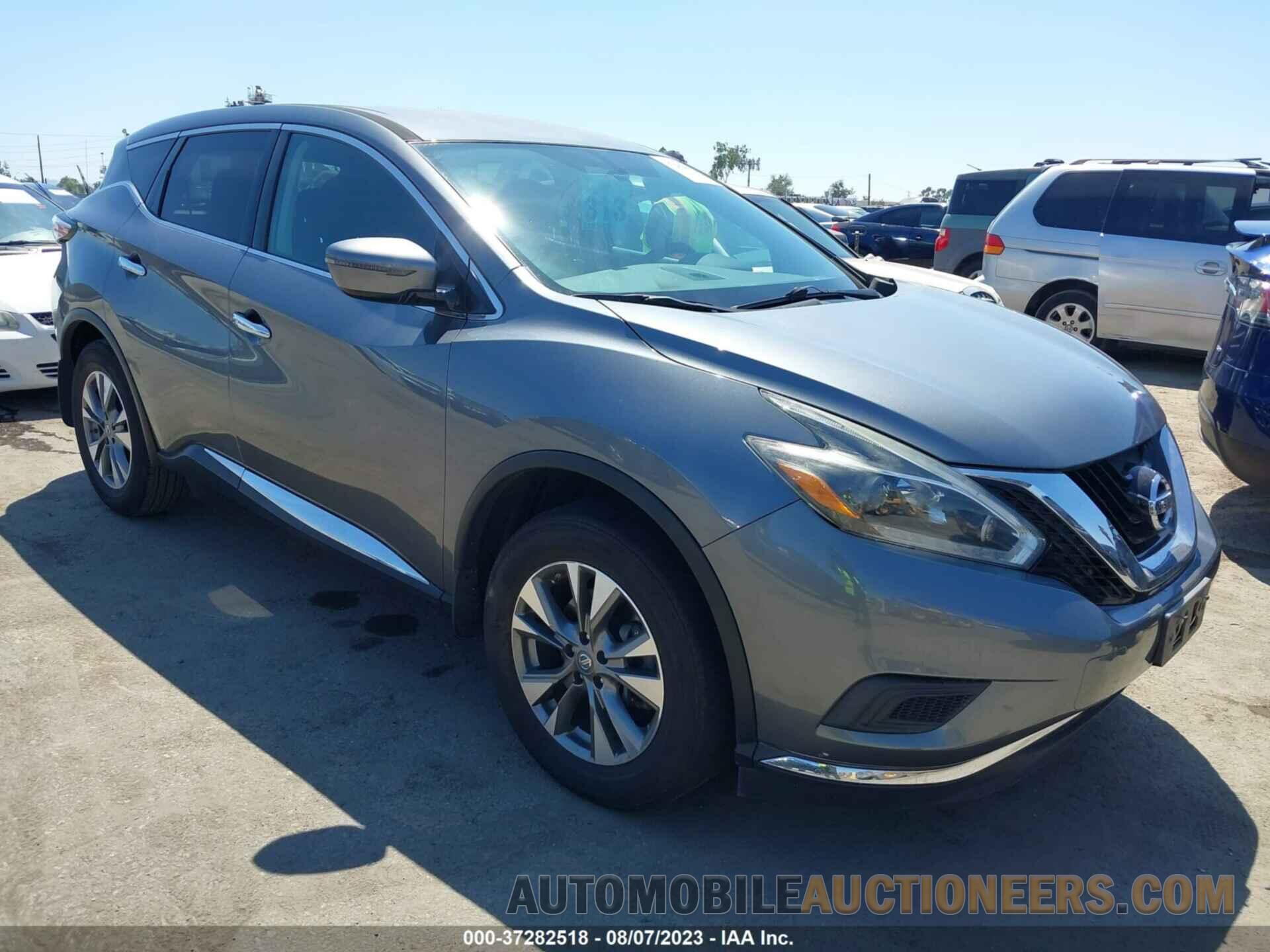 5N1AZ2MG0JN126291 NISSAN MURANO 2018