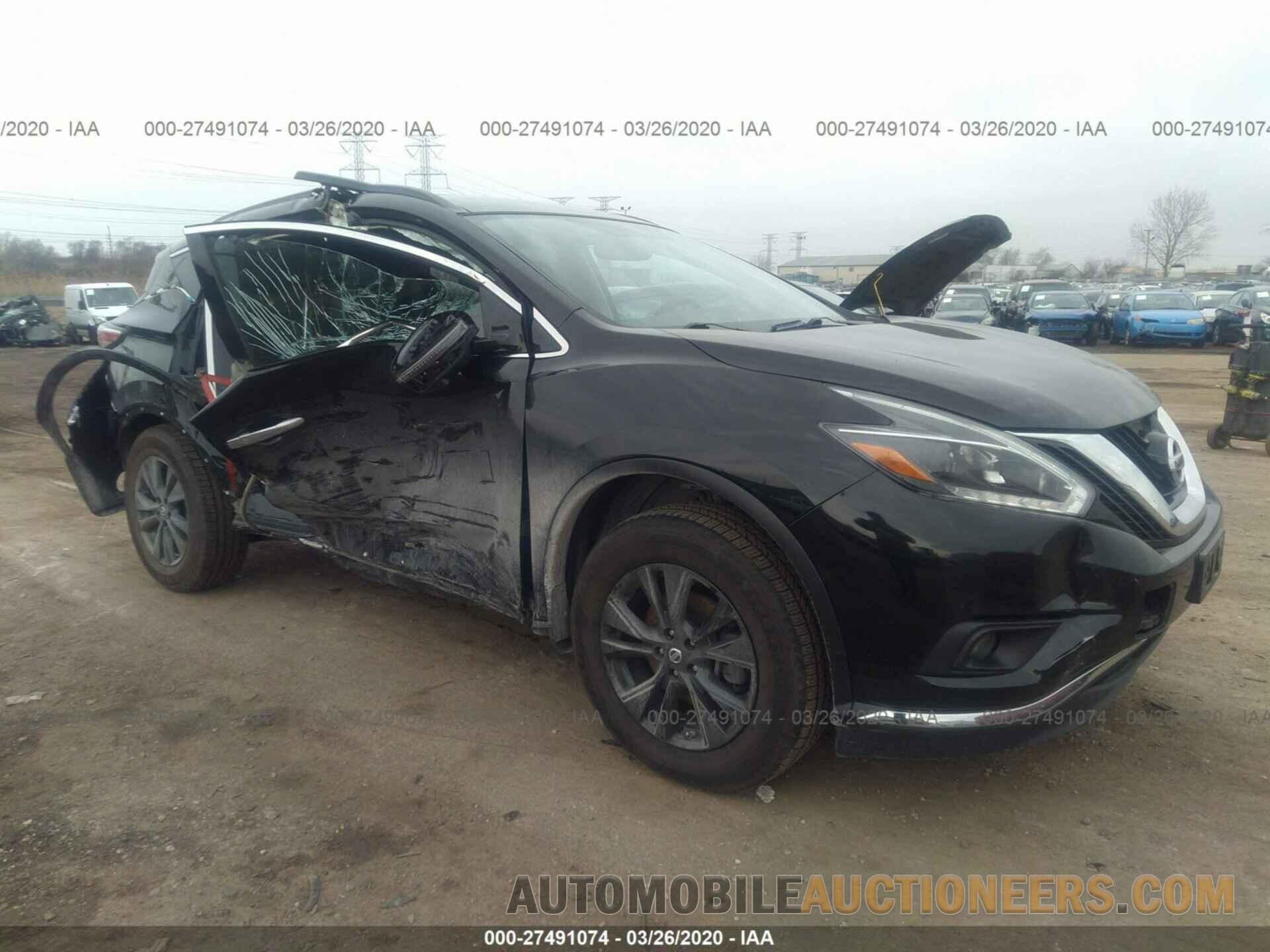 5N1AZ2MG0JN153006 NISSAN MURANO 2018