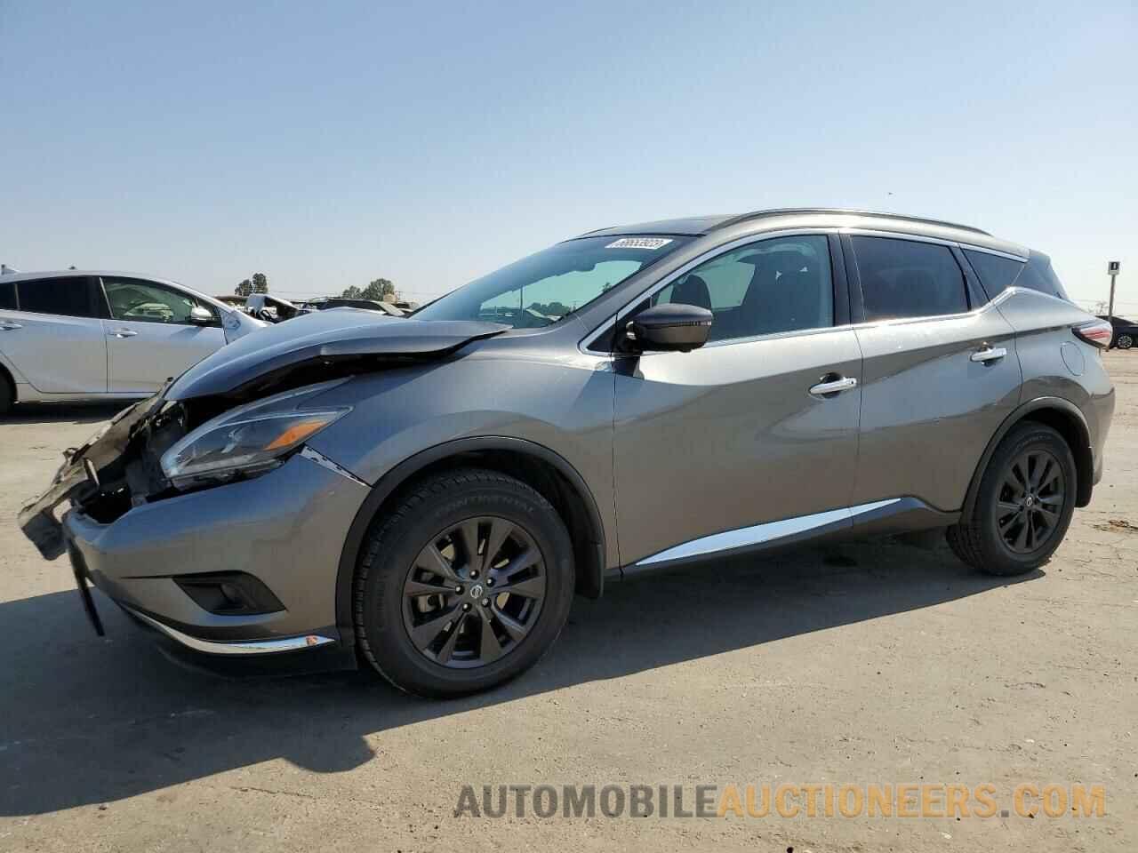 5N1AZ2MG0JN168279 NISSAN MURANO 2018