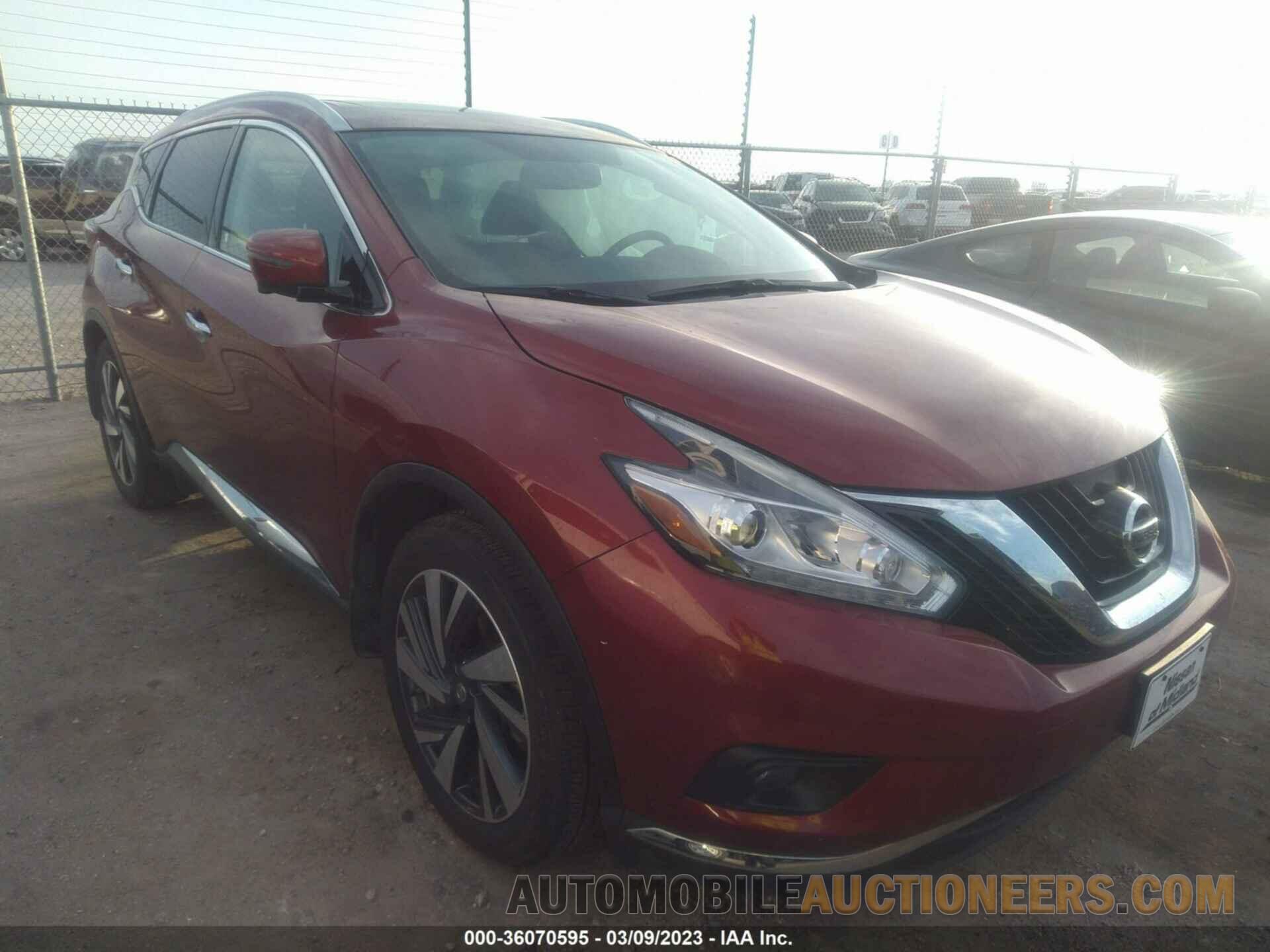 5N1AZ2MG0JN196972 NISSAN MURANO 2018