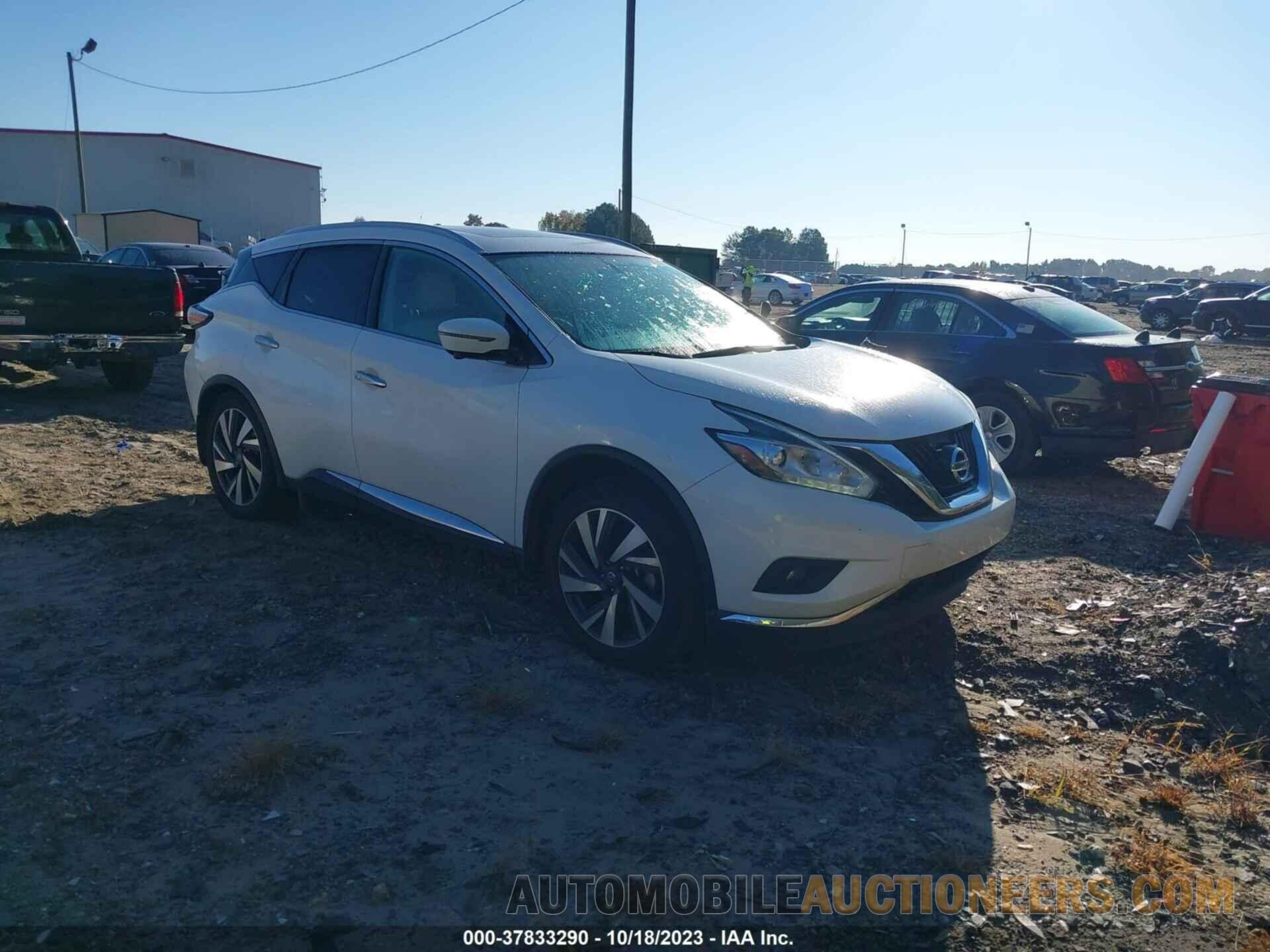 5N1AZ2MG0JN203659 NISSAN MURANO 2018