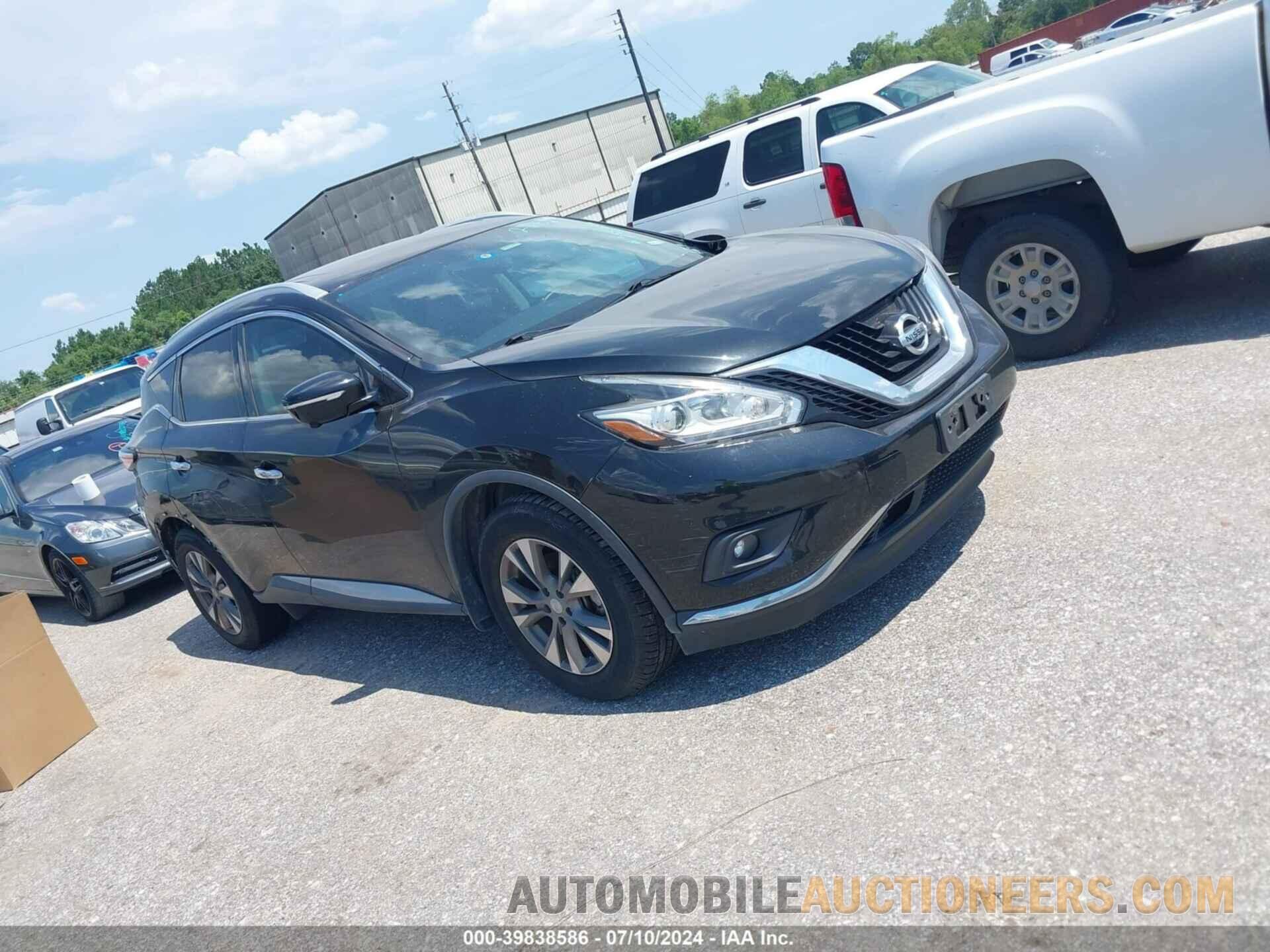 5N1AZ2MG1FN211454 NISSAN MURANO 2015