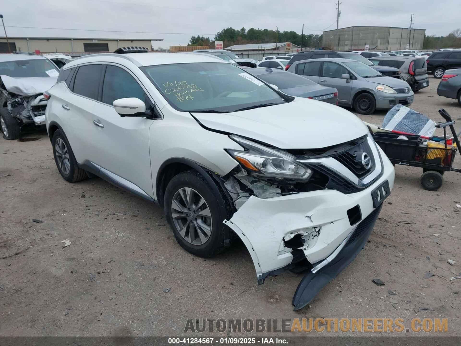 5N1AZ2MG1FN264445 NISSAN MURANO 2015