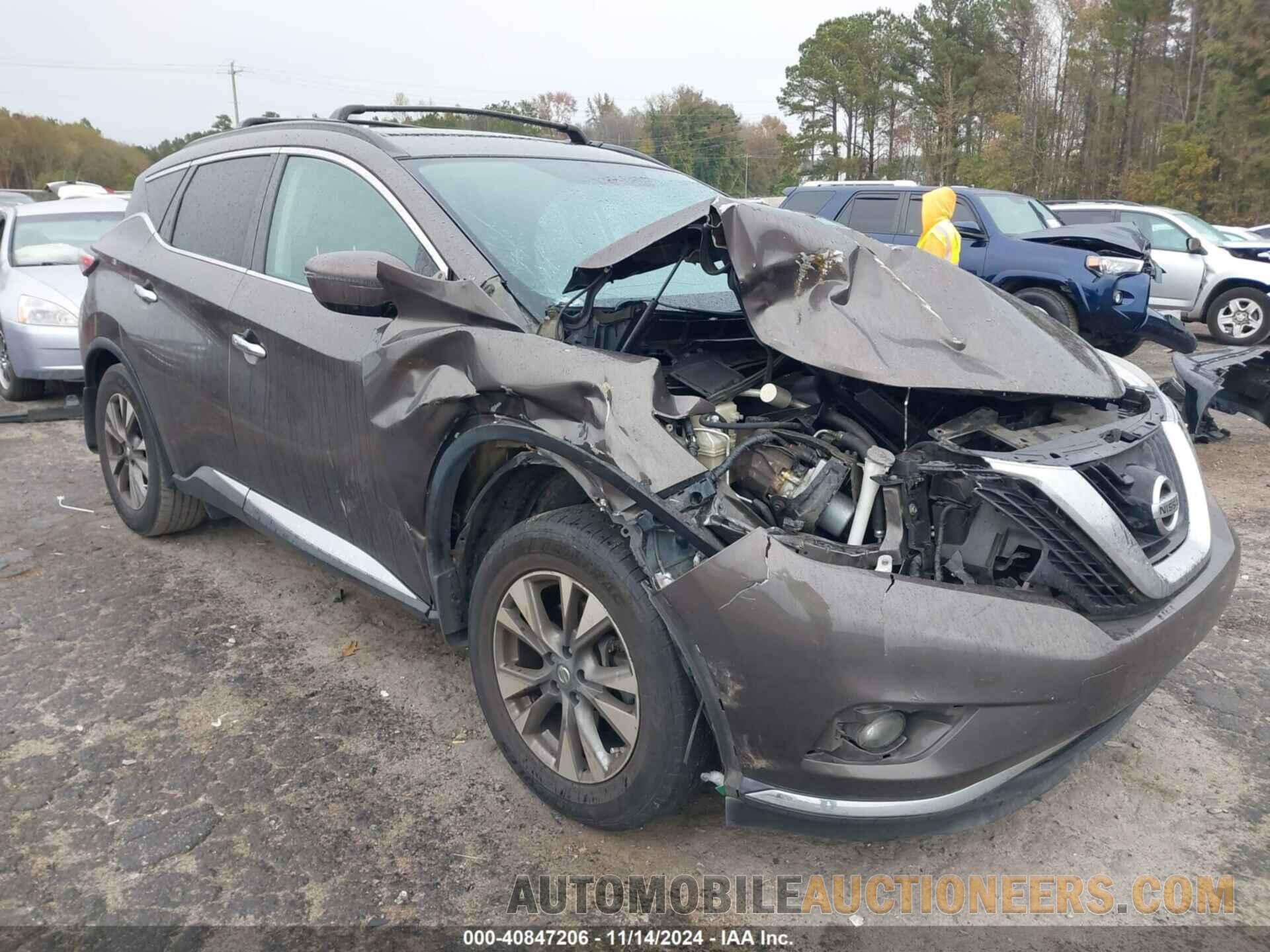 5N1AZ2MG1GN119407 NISSAN MURANO 2016