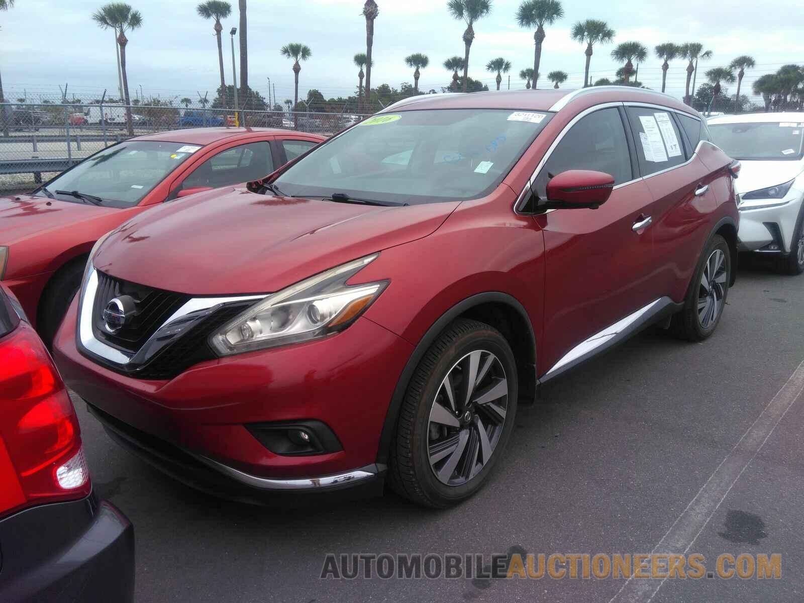 5N1AZ2MG1GN138622 Nissan Murano 2016