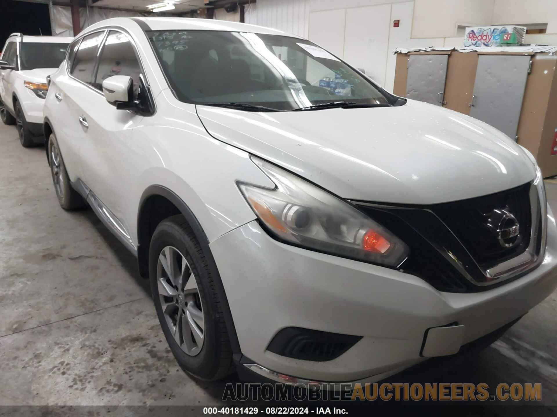 5N1AZ2MG1HN197395 NISSAN MURANO 2017