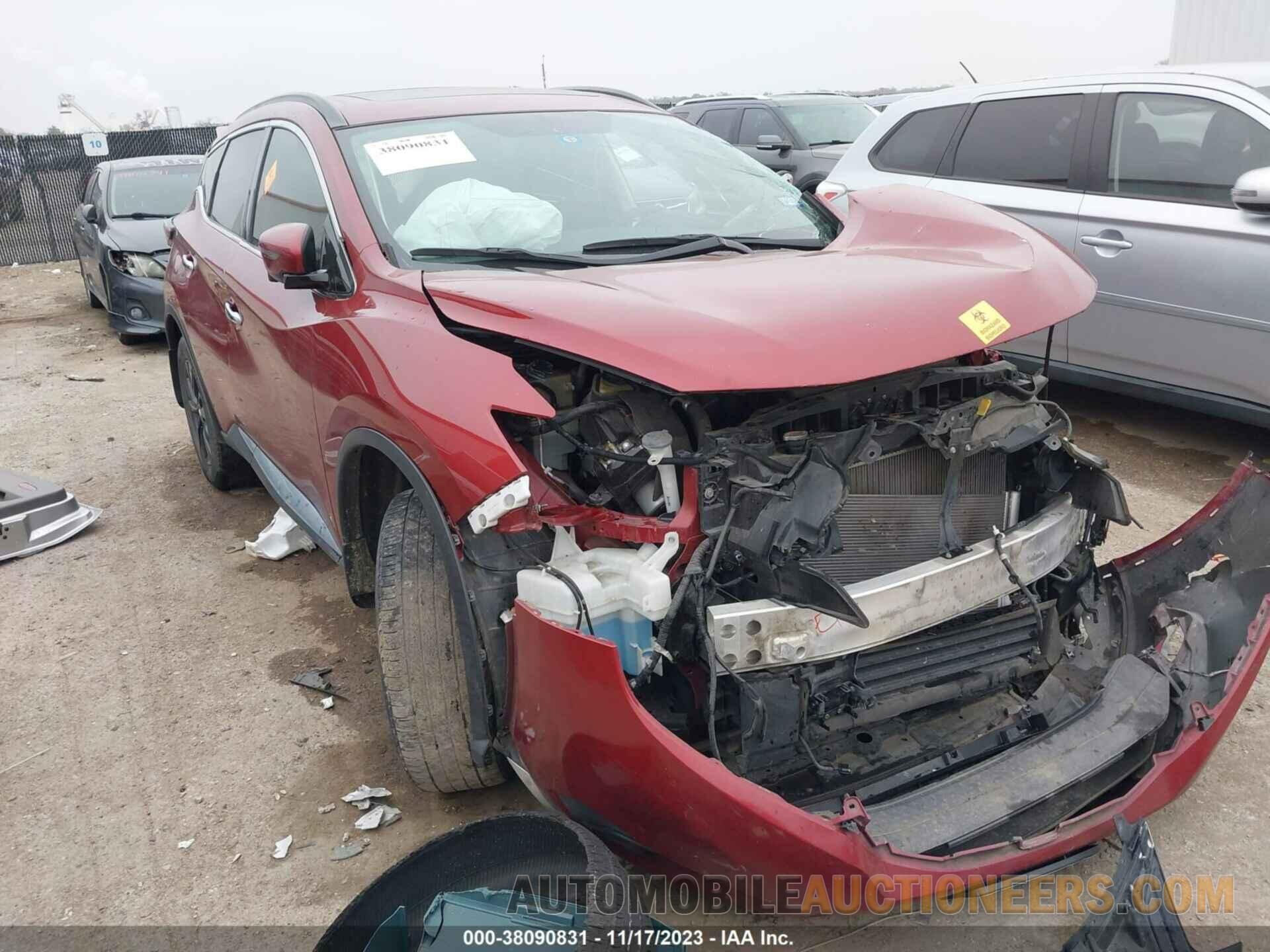 5N1AZ2MG1JN108625 NISSAN MURANO 2018