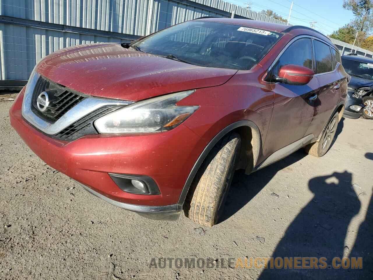 5N1AZ2MG1JN109032 NISSAN MURANO 2018