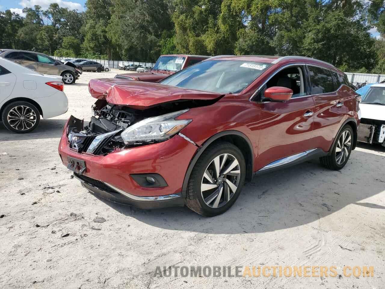 5N1AZ2MG1JN113274 NISSAN MURANO 2018