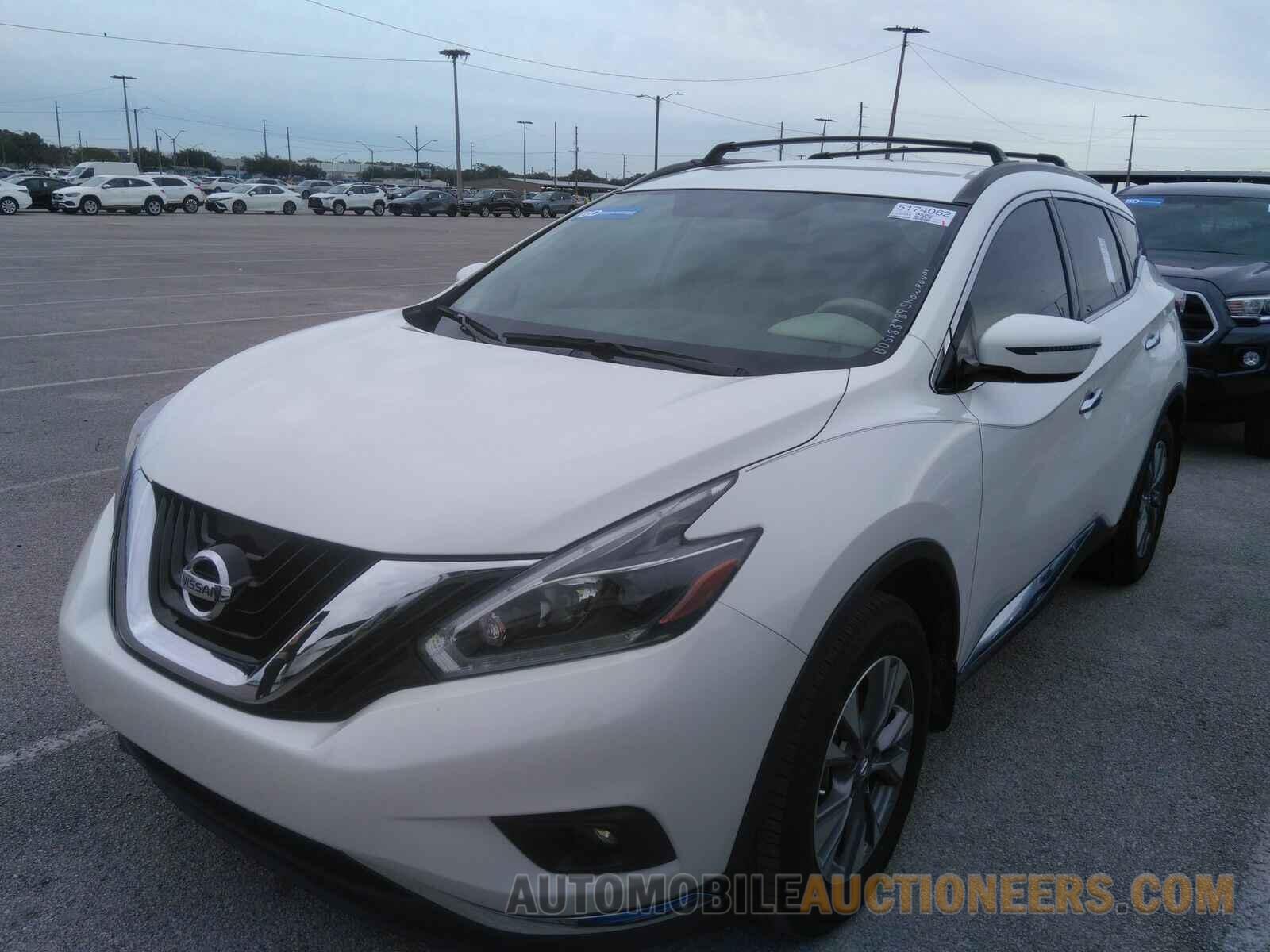 5N1AZ2MG1JN129202 Nissan Murano 2018