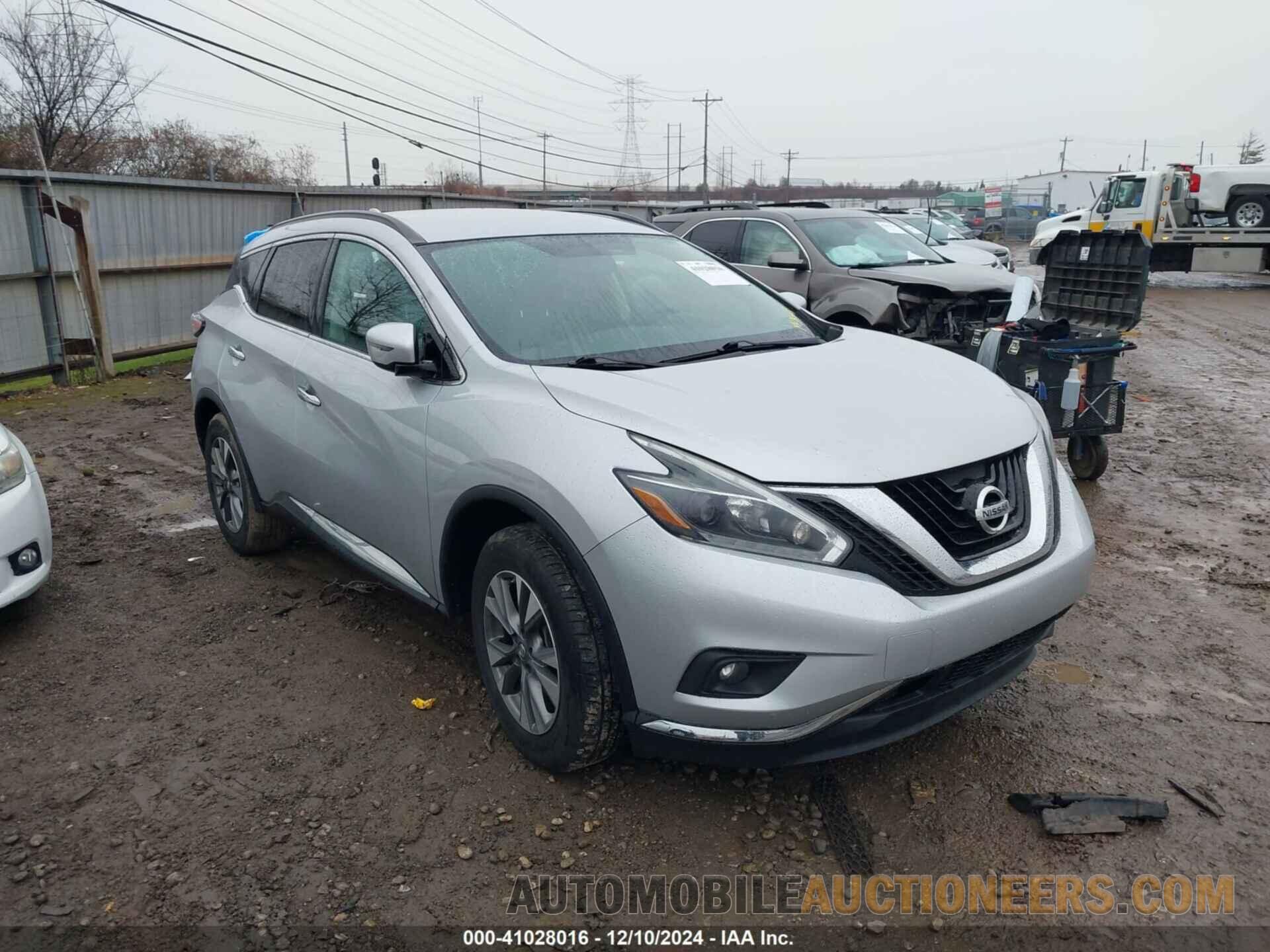 5N1AZ2MG1JN134593 NISSAN MURANO 2018