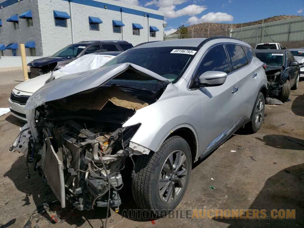 5N1AZ2MG1JN137431 NISSAN MURANO 2018