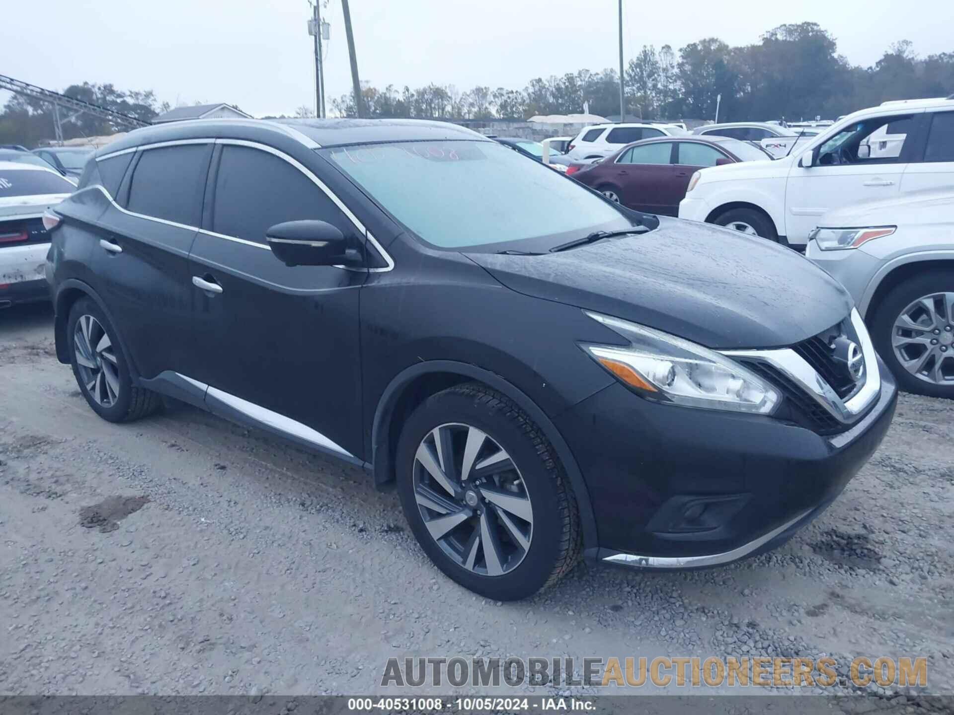 5N1AZ2MG2FN233673 NISSAN MURANO 2015