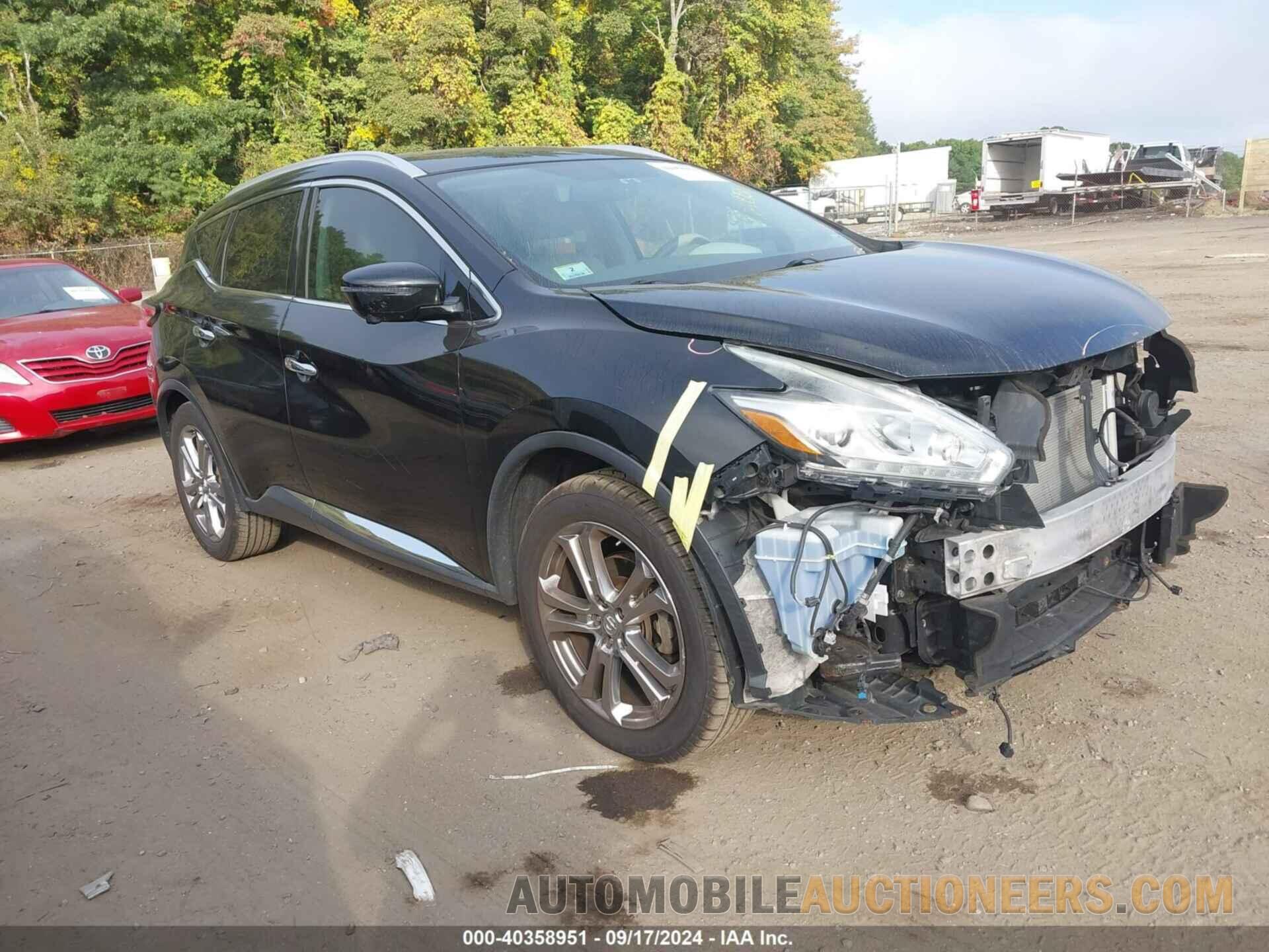 5N1AZ2MG2FN290732 NISSAN MURANO 2015