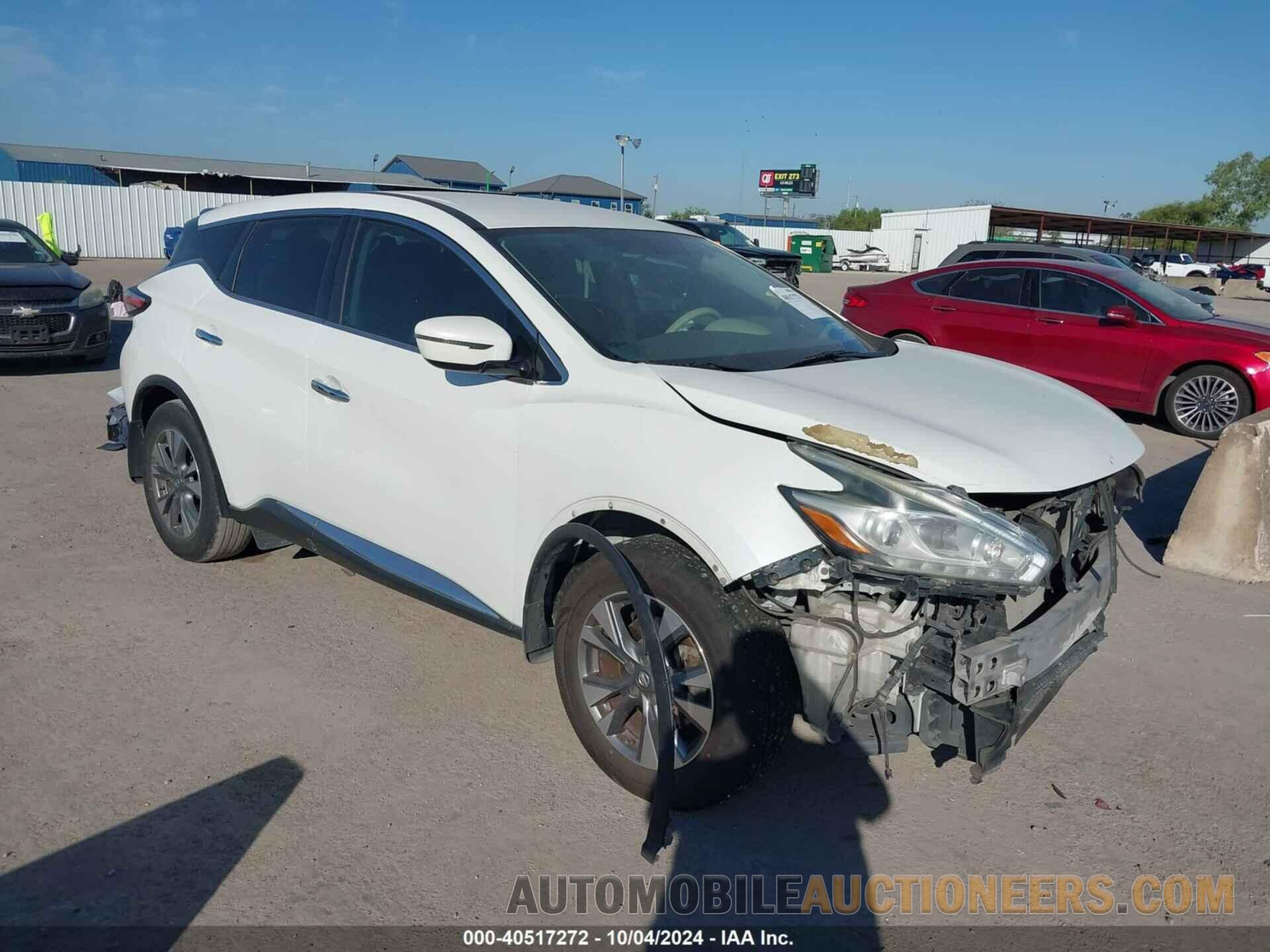 5N1AZ2MG2FN291749 NISSAN MURANO 2015