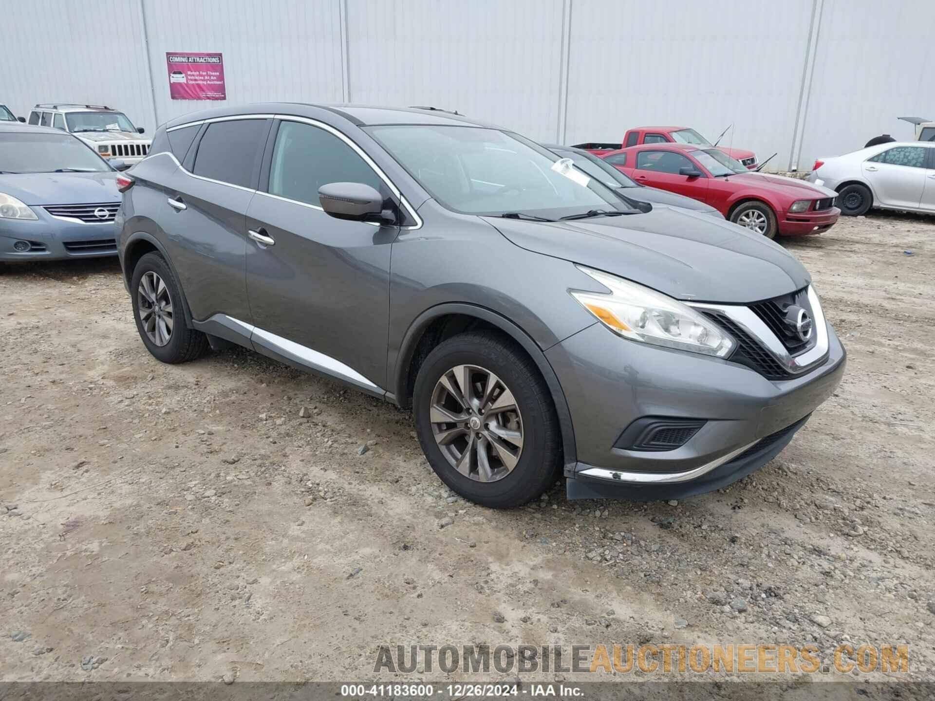 5N1AZ2MG2GN114863 NISSAN MURANO 2016