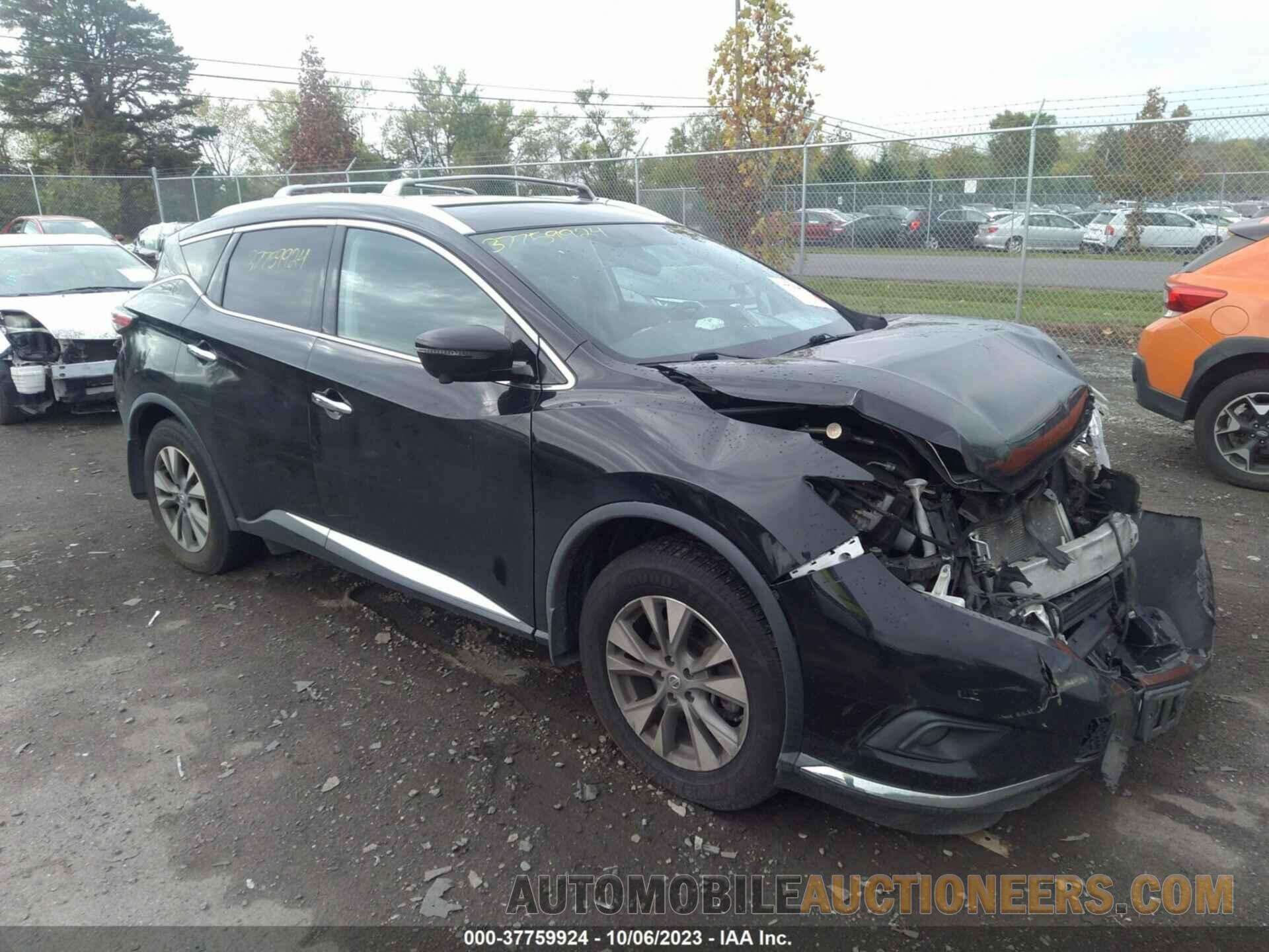 5N1AZ2MG2JN119553 NISSAN MURANO 2018