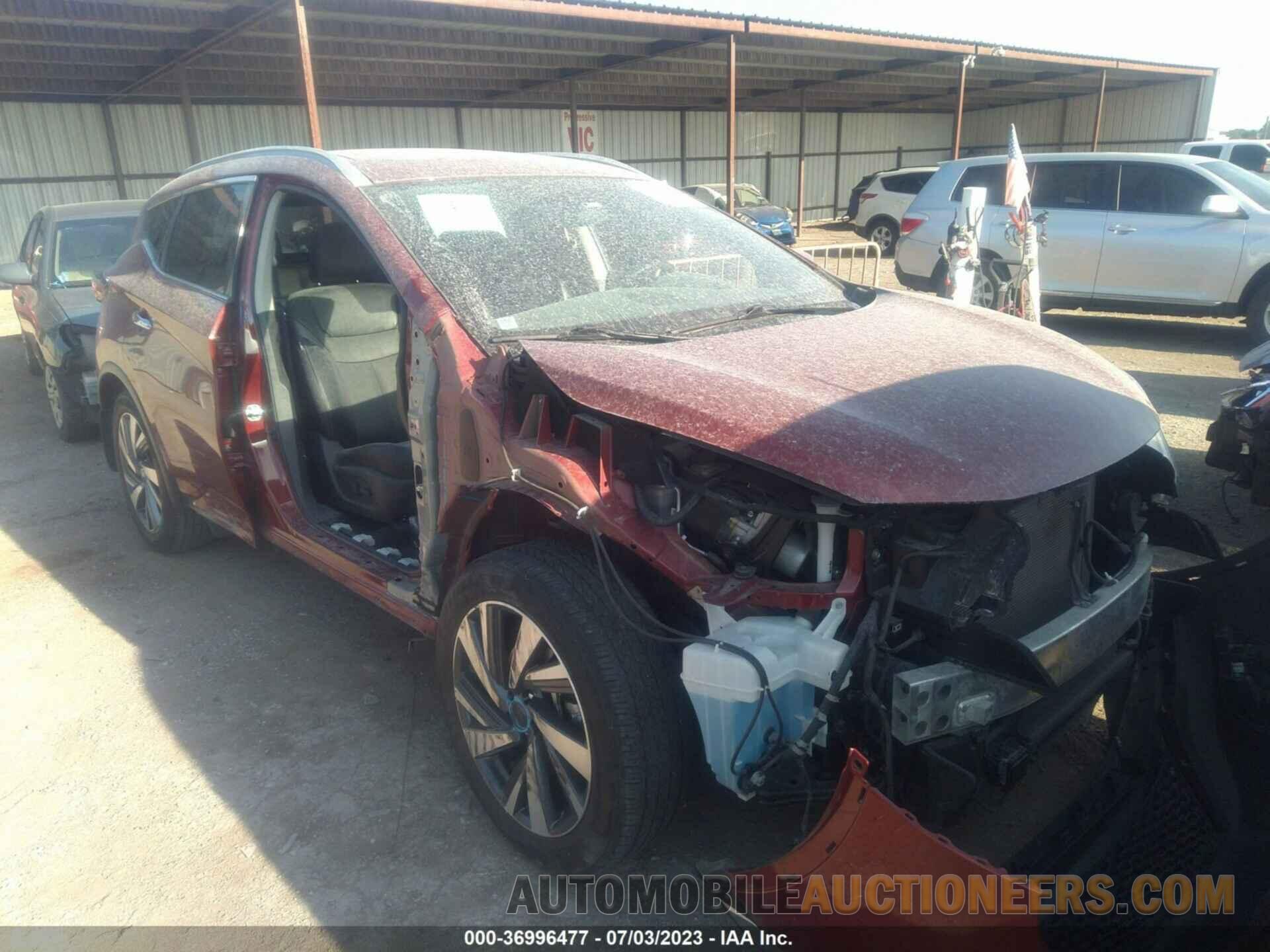 5N1AZ2MG2JN159907 NISSAN MURANO 2018