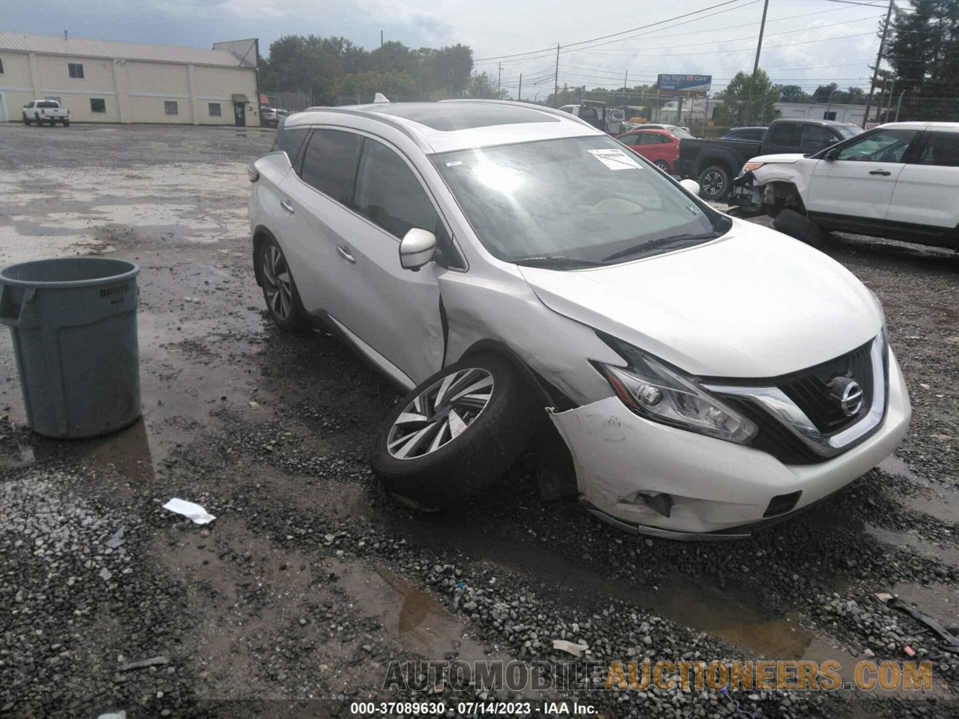 5N1AZ2MG2JN181390 NISSAN MURANO 2018