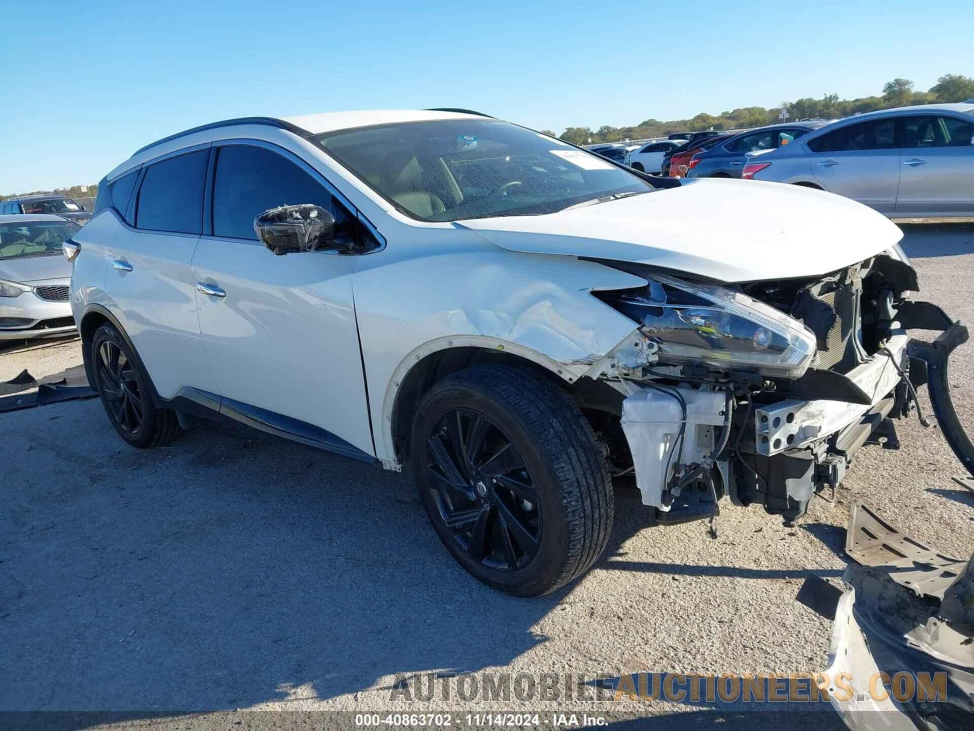 5N1AZ2MG2JN183947 NISSAN MURANO 2018