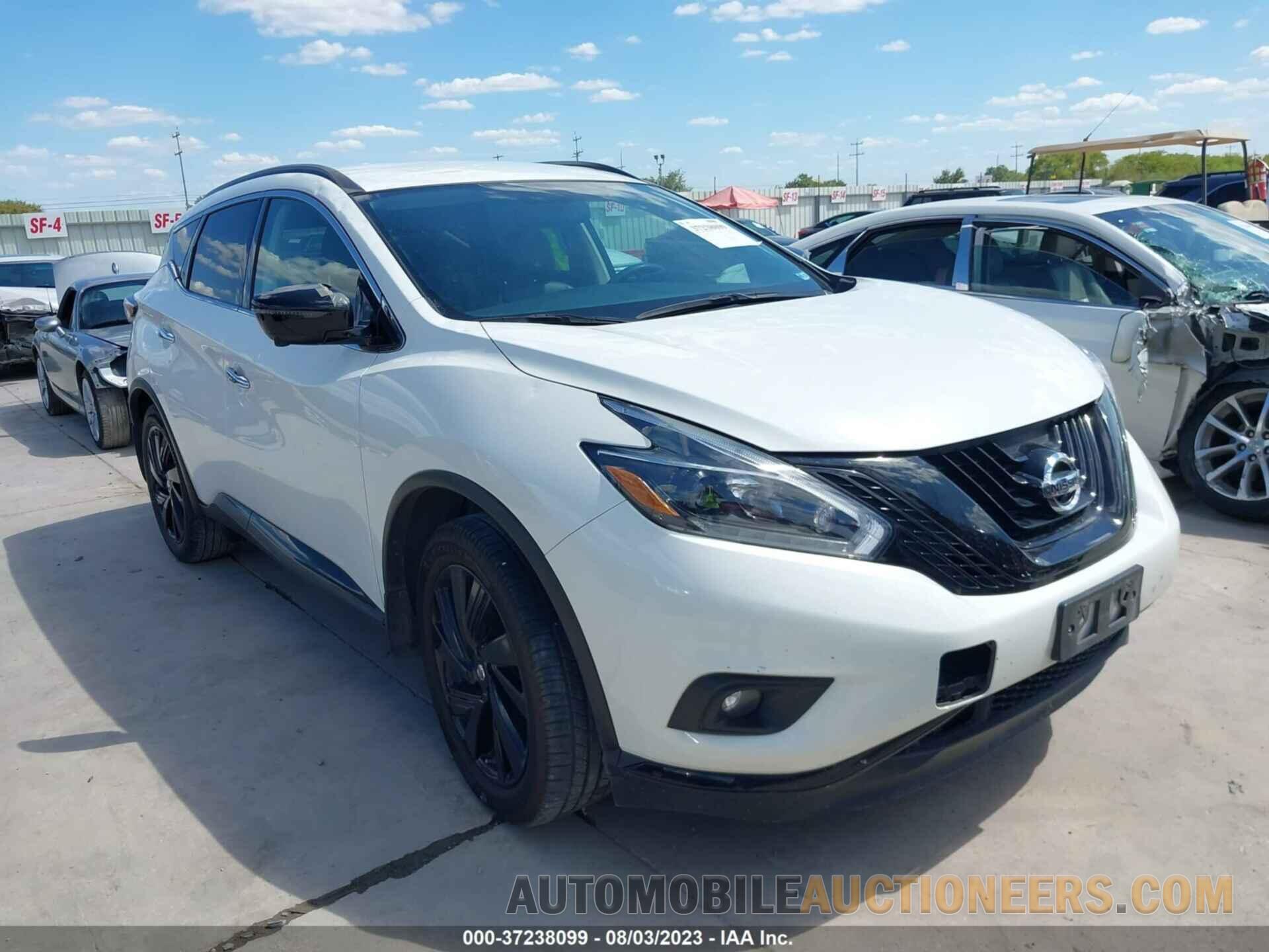 5N1AZ2MG2JN203193 NISSAN MURANO 2018