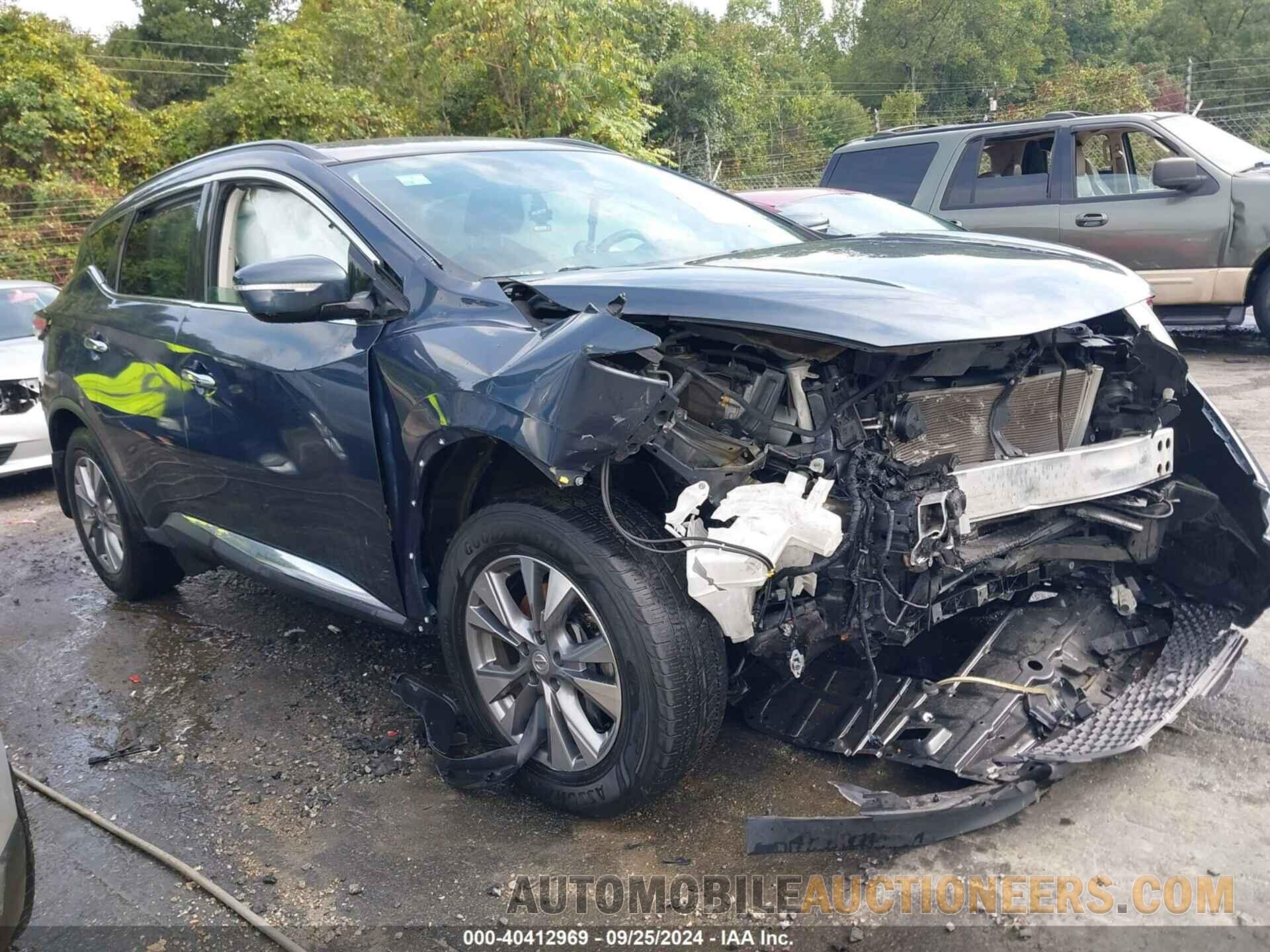 5N1AZ2MG3FN220141 NISSAN MURANO 2015