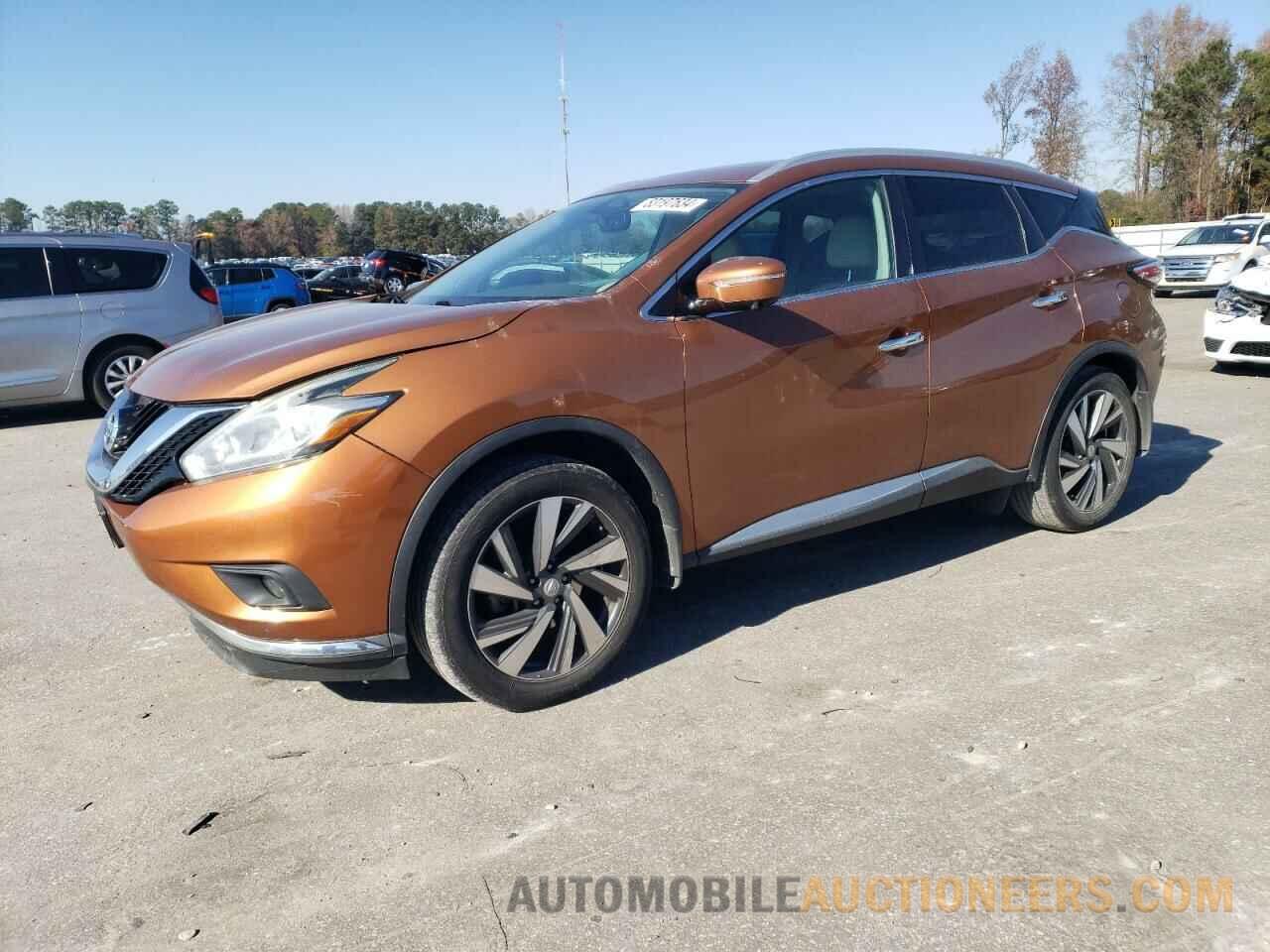 5N1AZ2MG3FN220284 NISSAN MURANO 2015