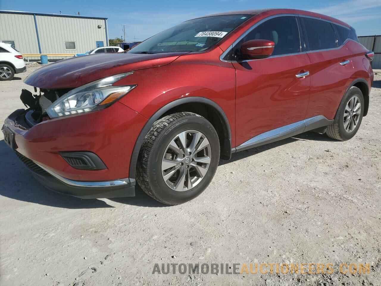 5N1AZ2MG3FN268268 NISSAN MURANO 2015