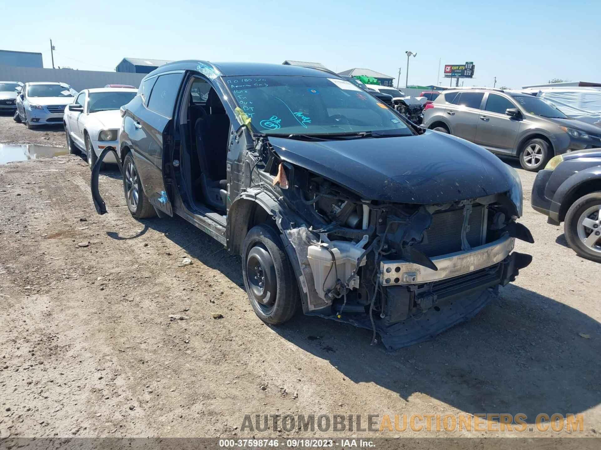 5N1AZ2MG3JN124843 NISSAN MURANO 2018