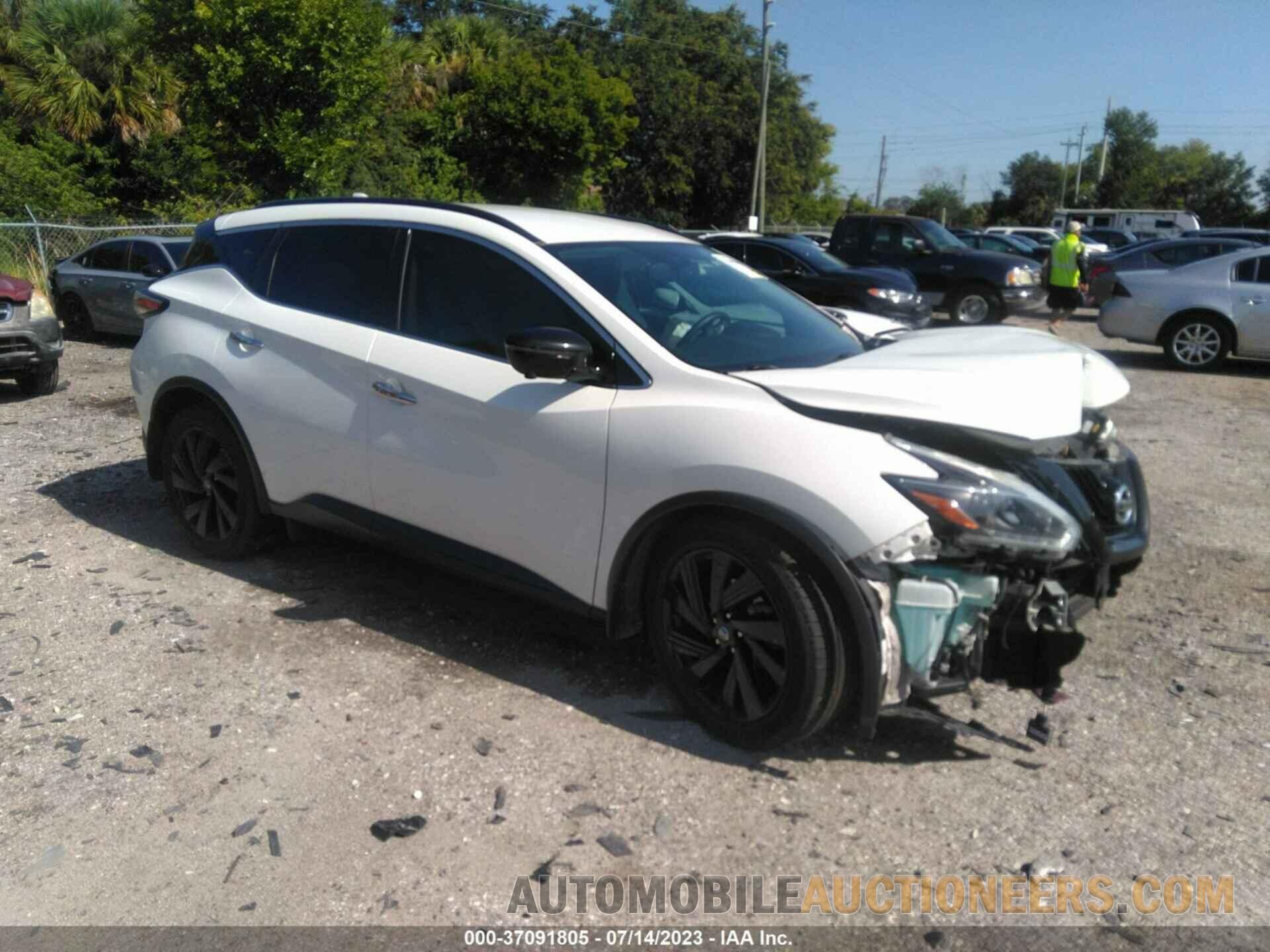 5N1AZ2MG3JN128682 NISSAN MURANO 2018