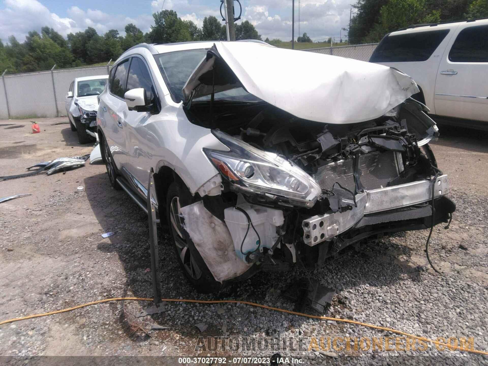 5N1AZ2MG3JN157003 NISSAN MURANO 2018