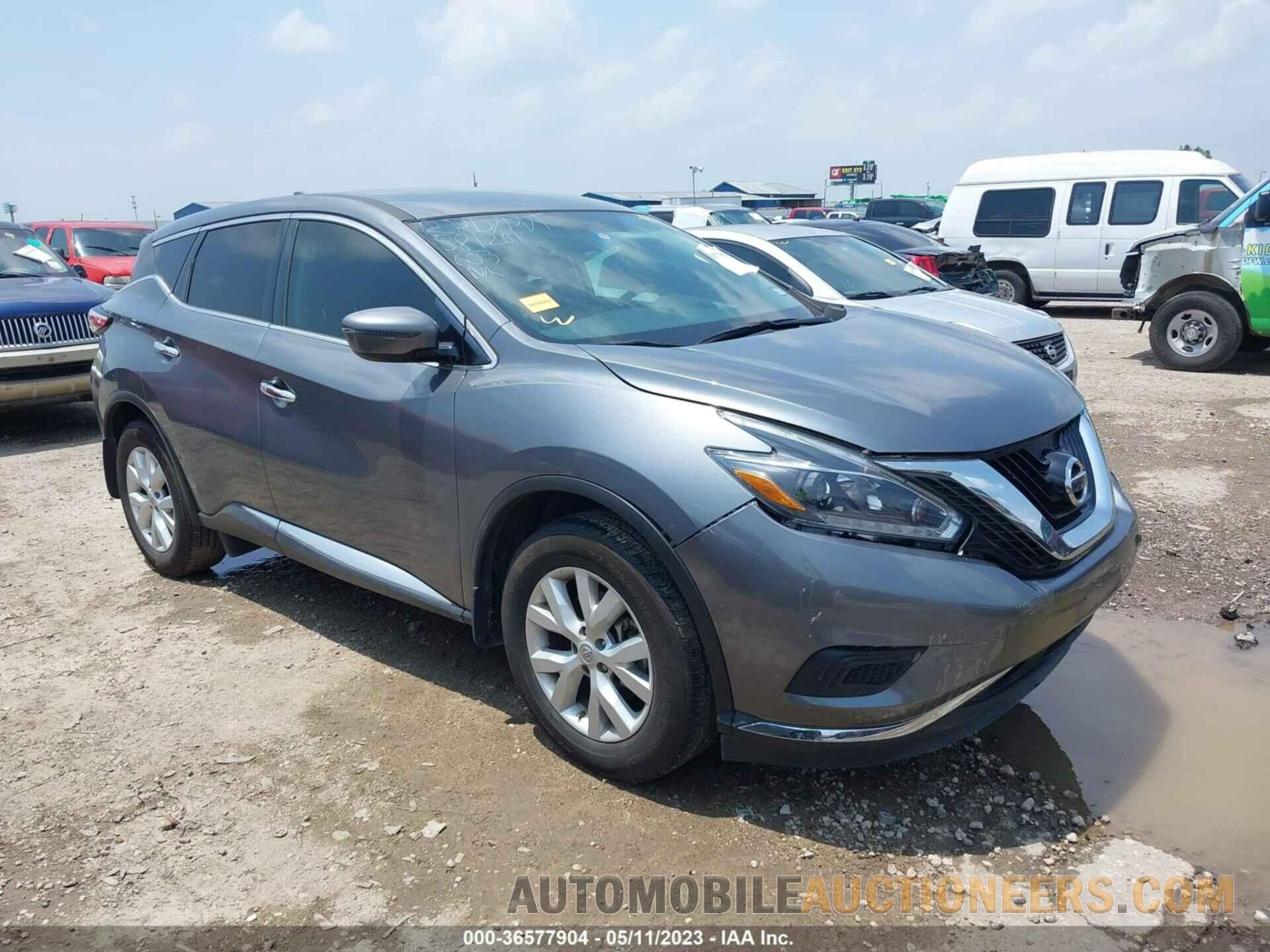 5N1AZ2MG3JN164968 NISSAN MURANO 2018