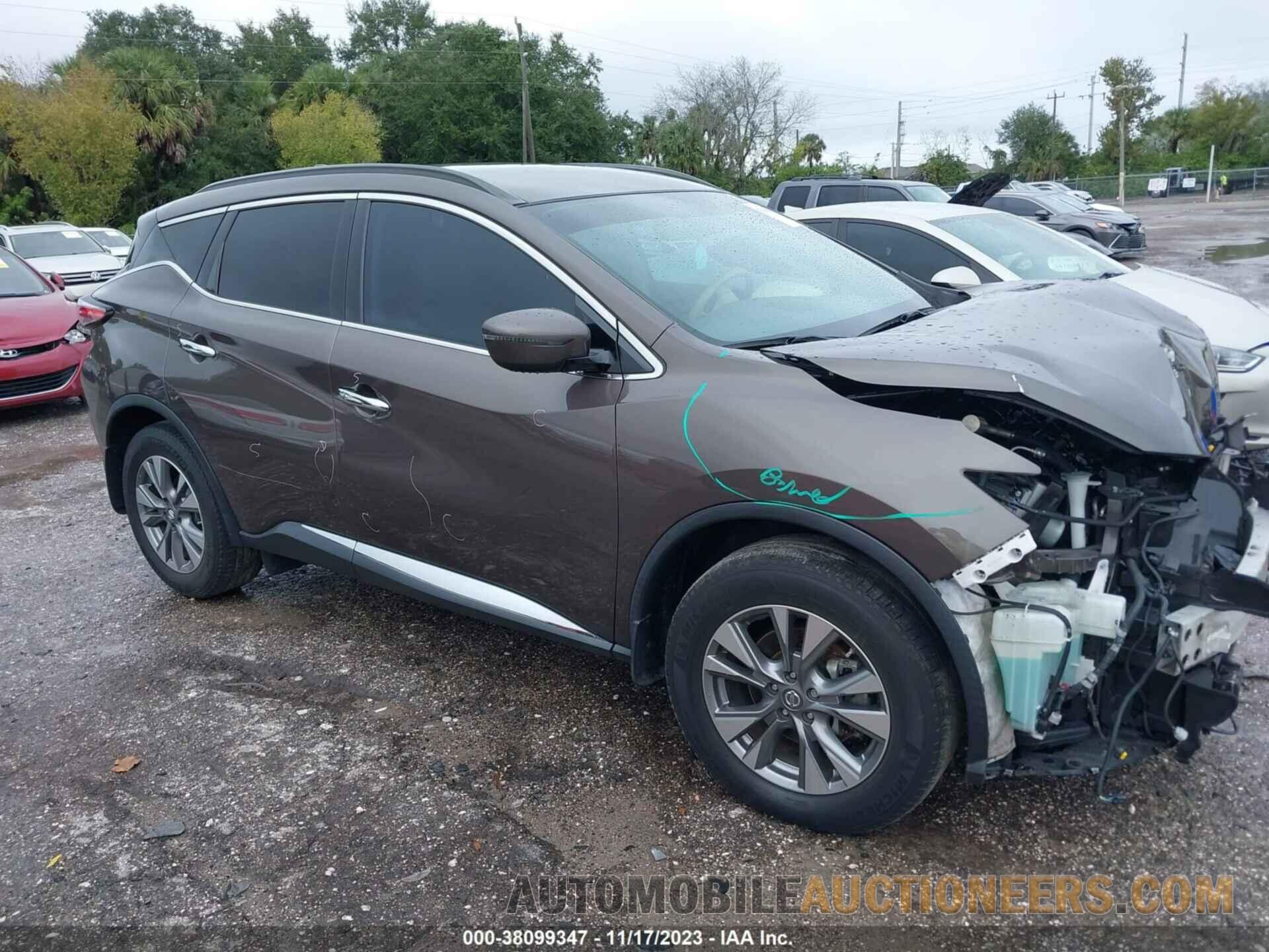 5N1AZ2MG3JN182578 NISSAN MURANO 2018