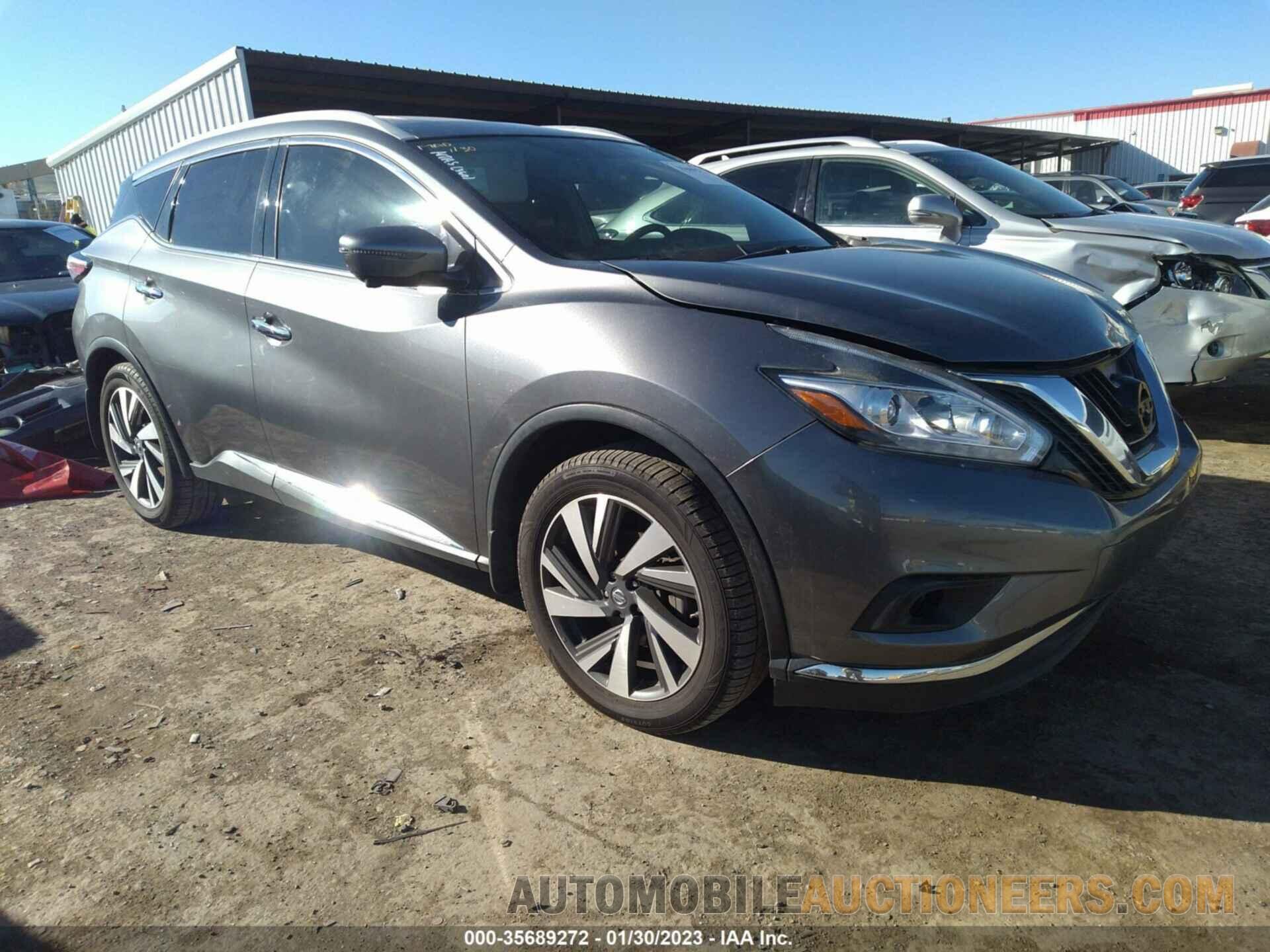 5N1AZ2MG3JN184962 NISSAN MURANO 2018