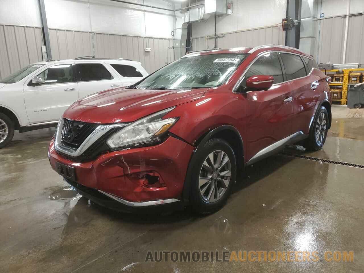 5N1AZ2MG4FN206216 NISSAN MURANO 2015