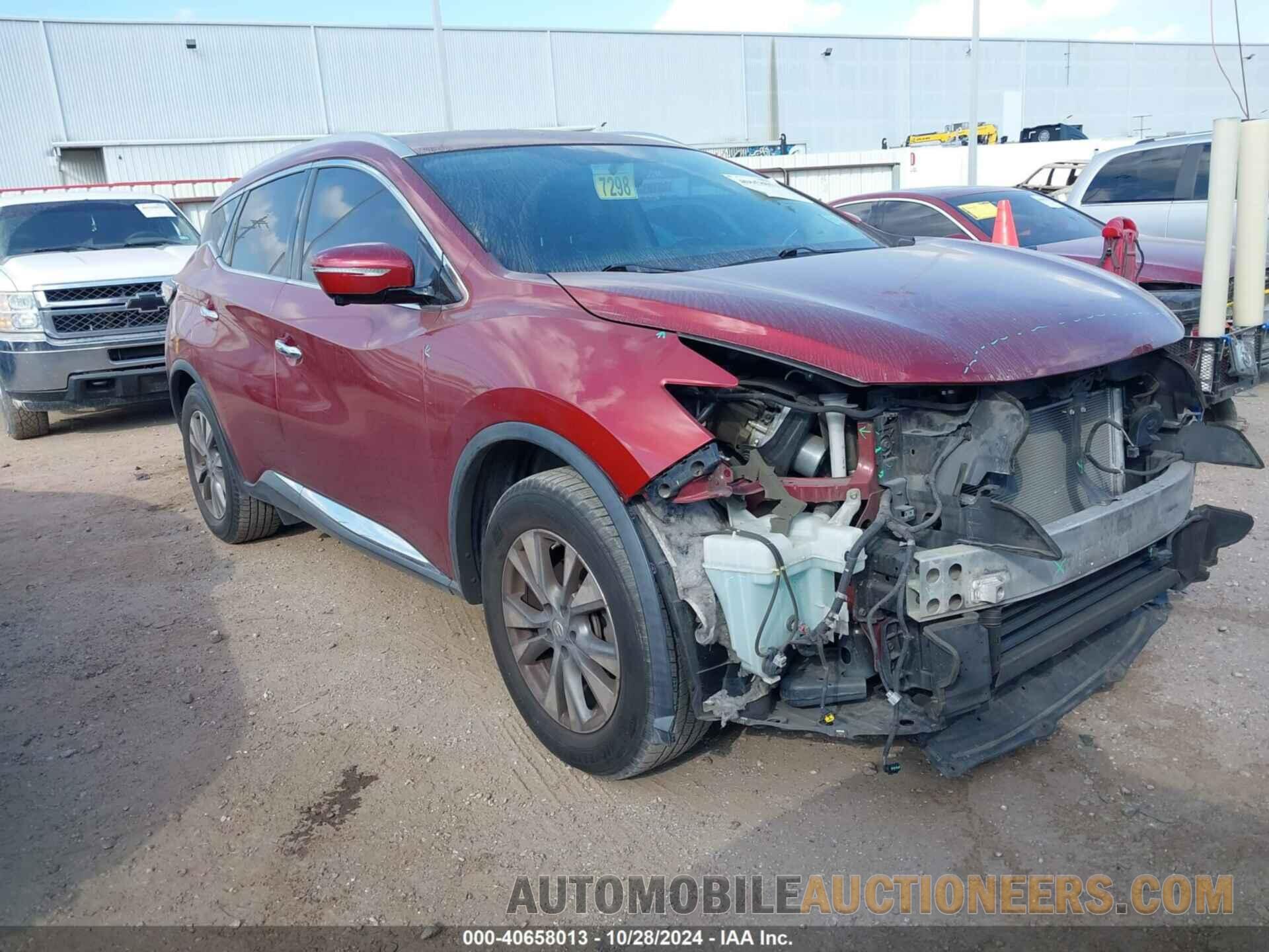 5N1AZ2MG4FN227244 NISSAN MURANO 2015