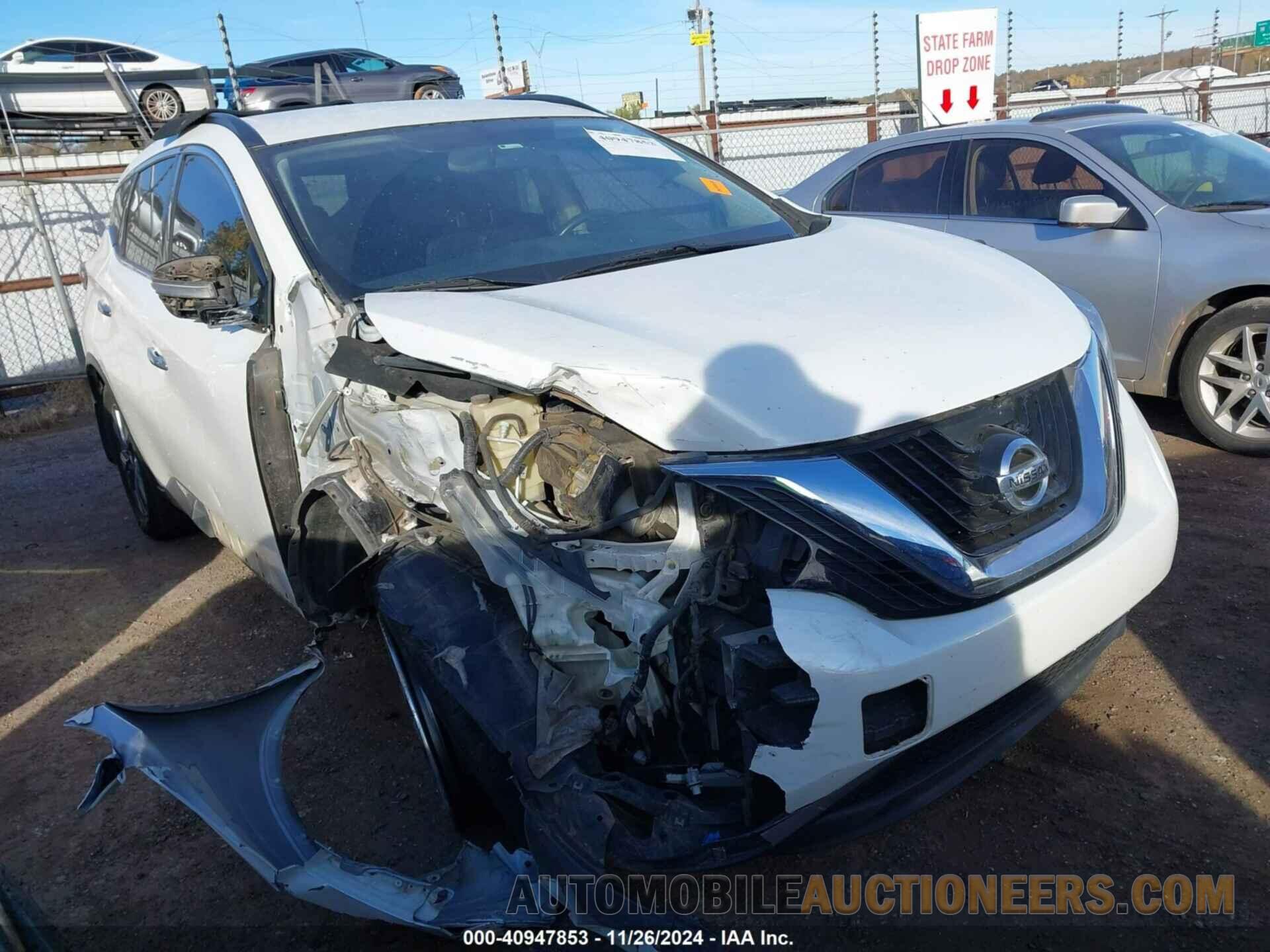 5N1AZ2MG4FN232833 NISSAN MURANO 2015