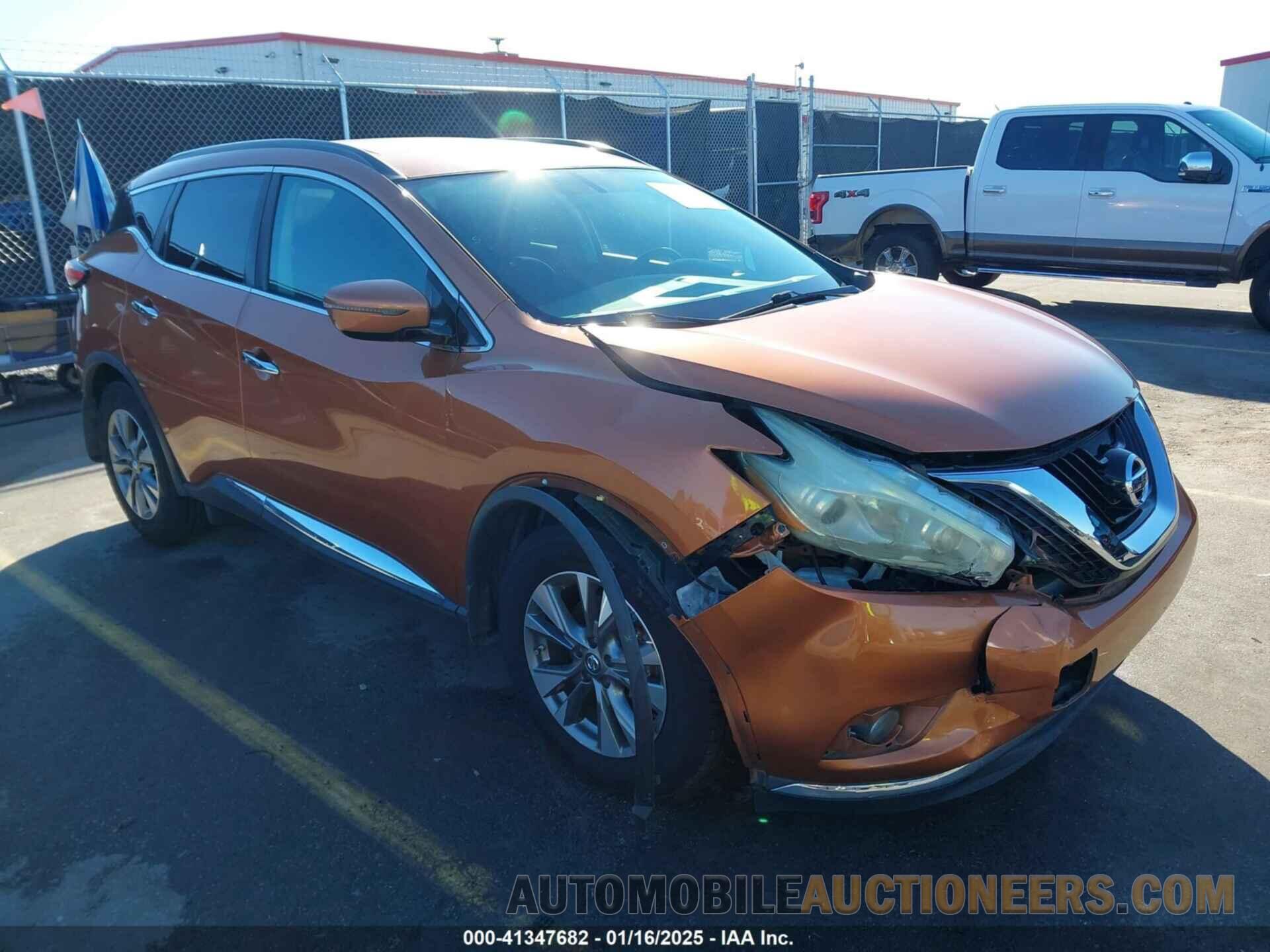 5N1AZ2MG4GN138744 NISSAN MURANO 2016