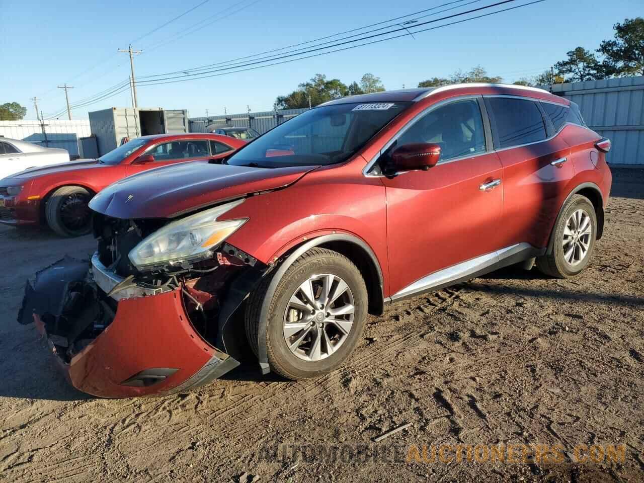 5N1AZ2MG4GN153681 NISSAN MURANO 2016