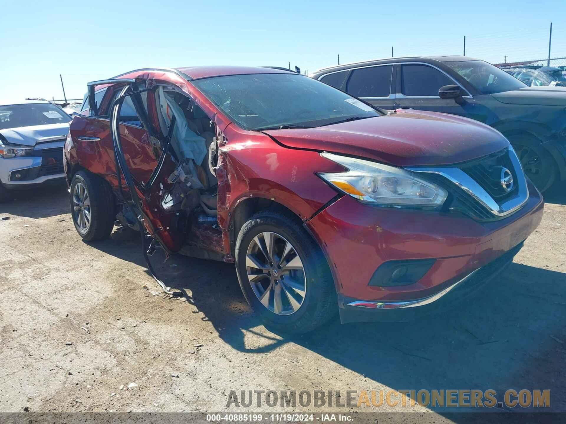 5N1AZ2MG4HN102747 NISSAN MURANO 2017