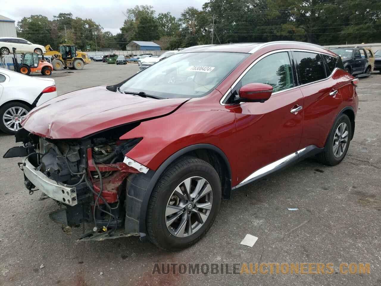 5N1AZ2MG4HN189677 NISSAN MURANO 2017