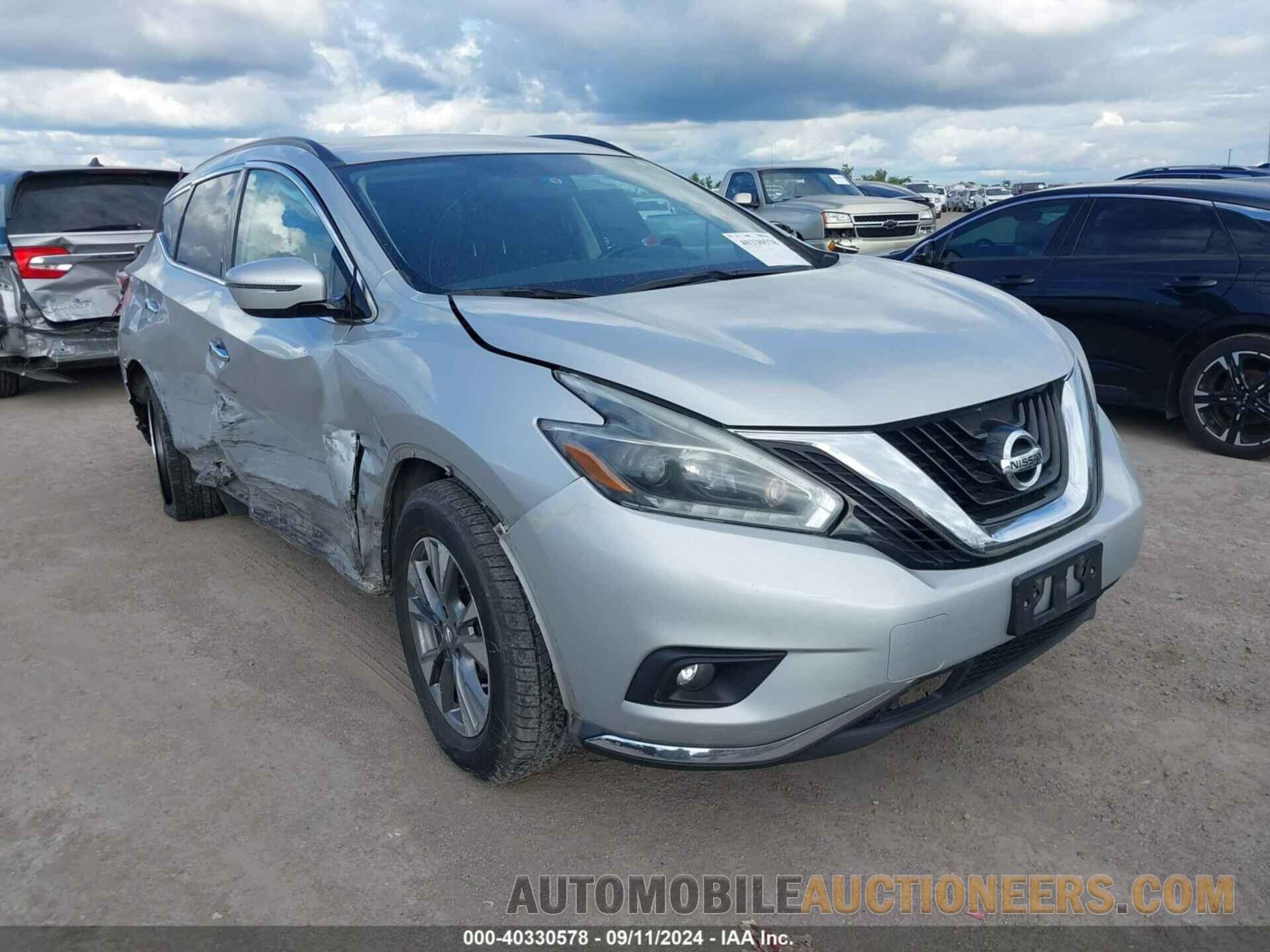 5N1AZ2MG4JN115293 NISSAN MURANO 2018